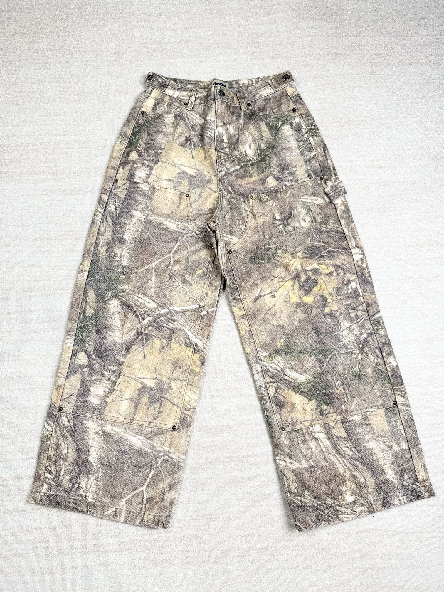 Japanese Brand 9090 tree camo carpenter pants Size US 32 / EU 48 - 2 Thumbnail