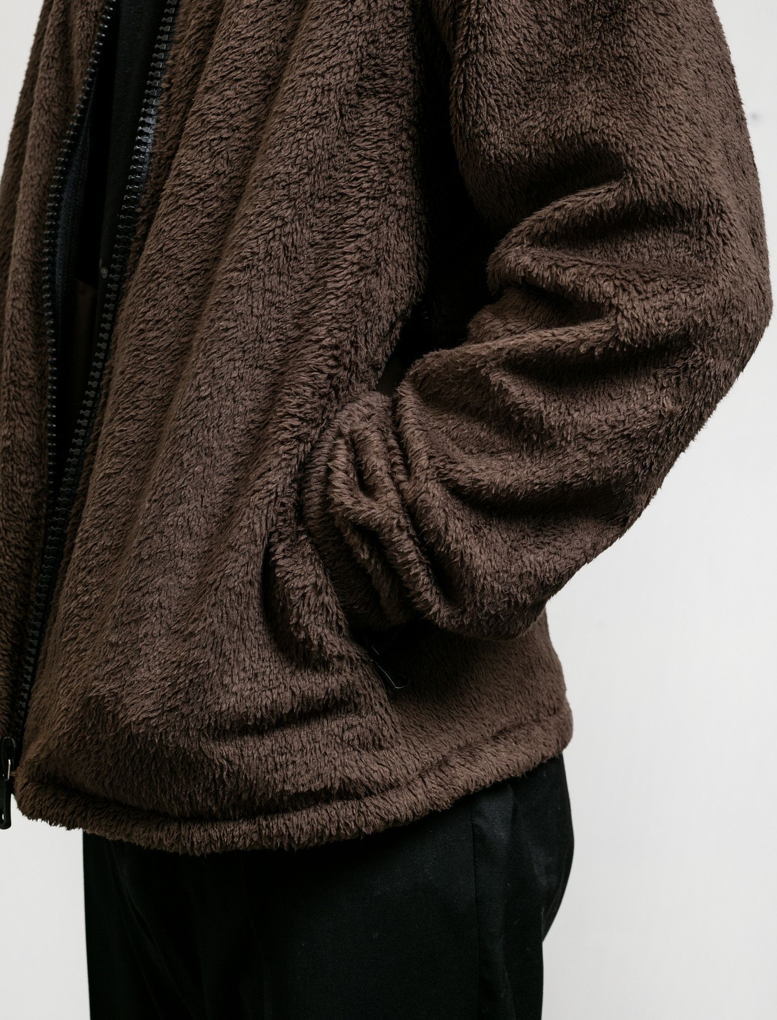 Our Legacy Our Legacy Funnel Blouson - Mudd Polarfleece Size US L / EU 52-54 / 3 - 4 Thumbnail