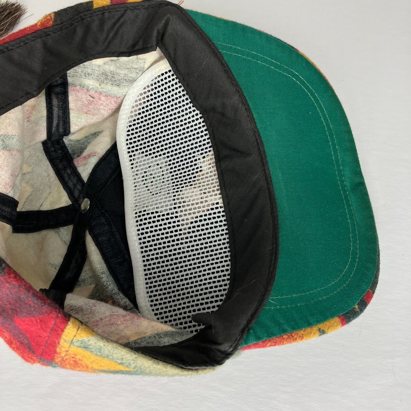 Other Vintage Bull Rider Cowboy Southwest Aztec Adjustable Hat Size ONE SIZE - 10 Thumbnail
