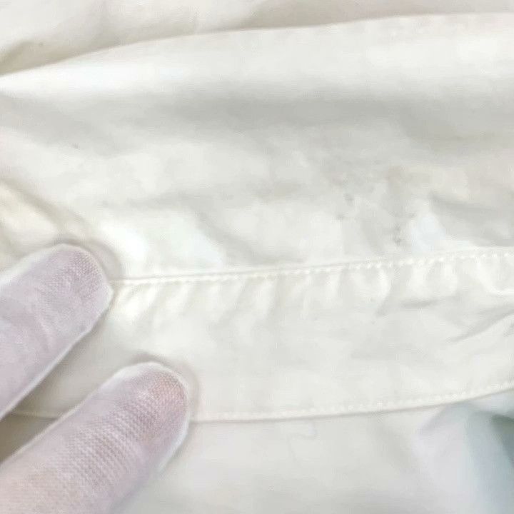 Louis Vuitton Louis Vuitton White Cotton Collar Button-Down Shirt Size US L / EU 52-54 / 3 - 8 Thumbnail