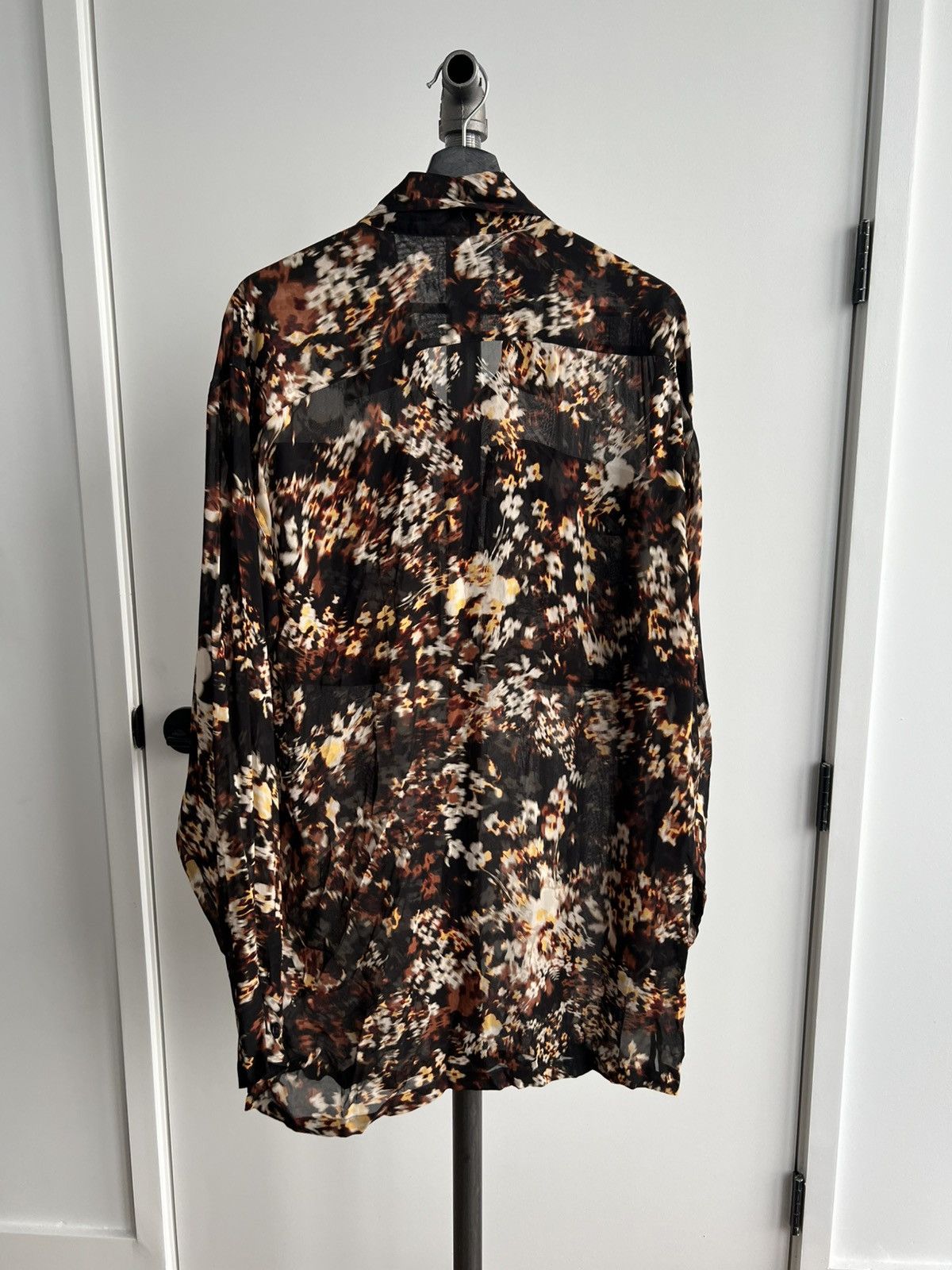 Dries Van Noten Distorted Floral Shirt Size US S / EU 44-46 / 1 - 5 Thumbnail