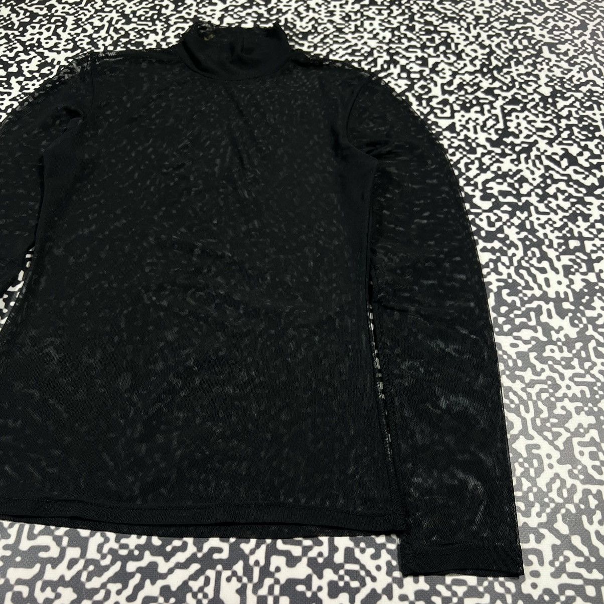 Japanese Brand Vintage Y2K Japanese Mesh Retro Style Longsleeve 90s Style Size S / US 4 / IT 40 - 6 Thumbnail