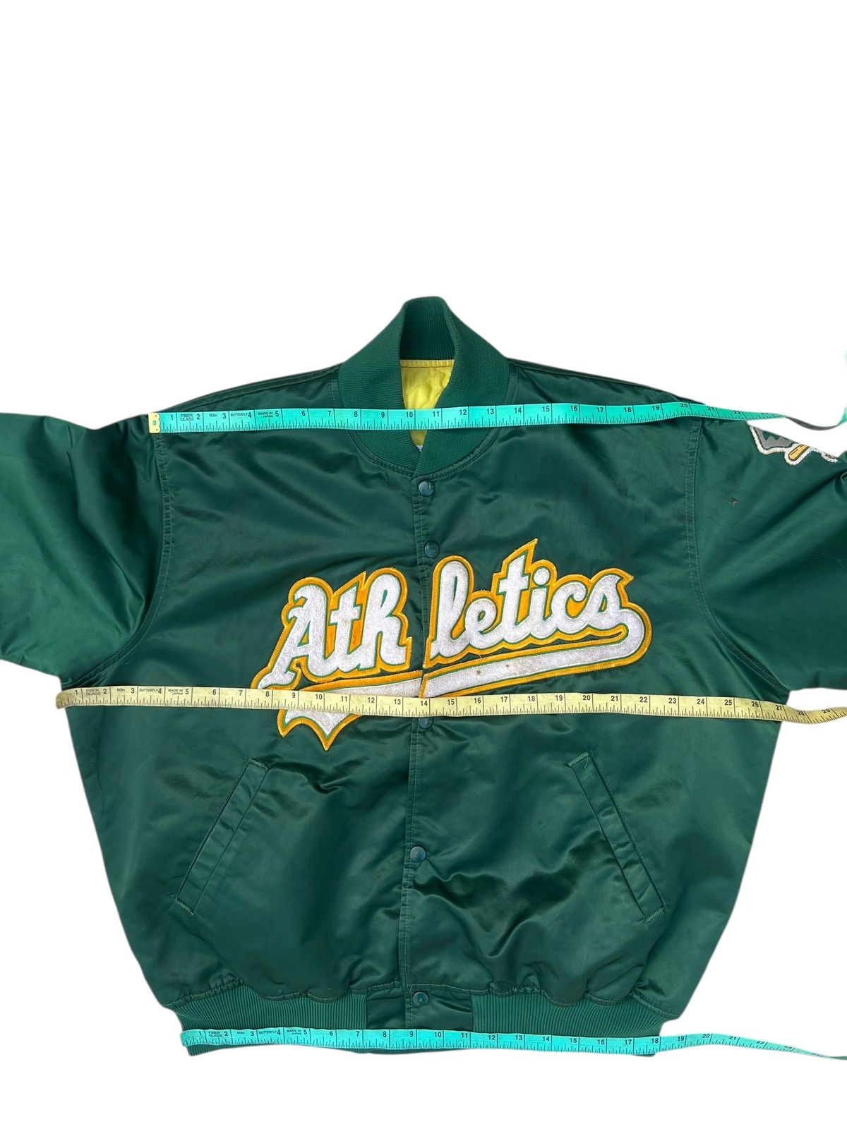 MLB Vintage 80s 90s Oakland A’s Athletics Starter Jacket Size US L / EU 52-54 / 3 - 4 Thumbnail