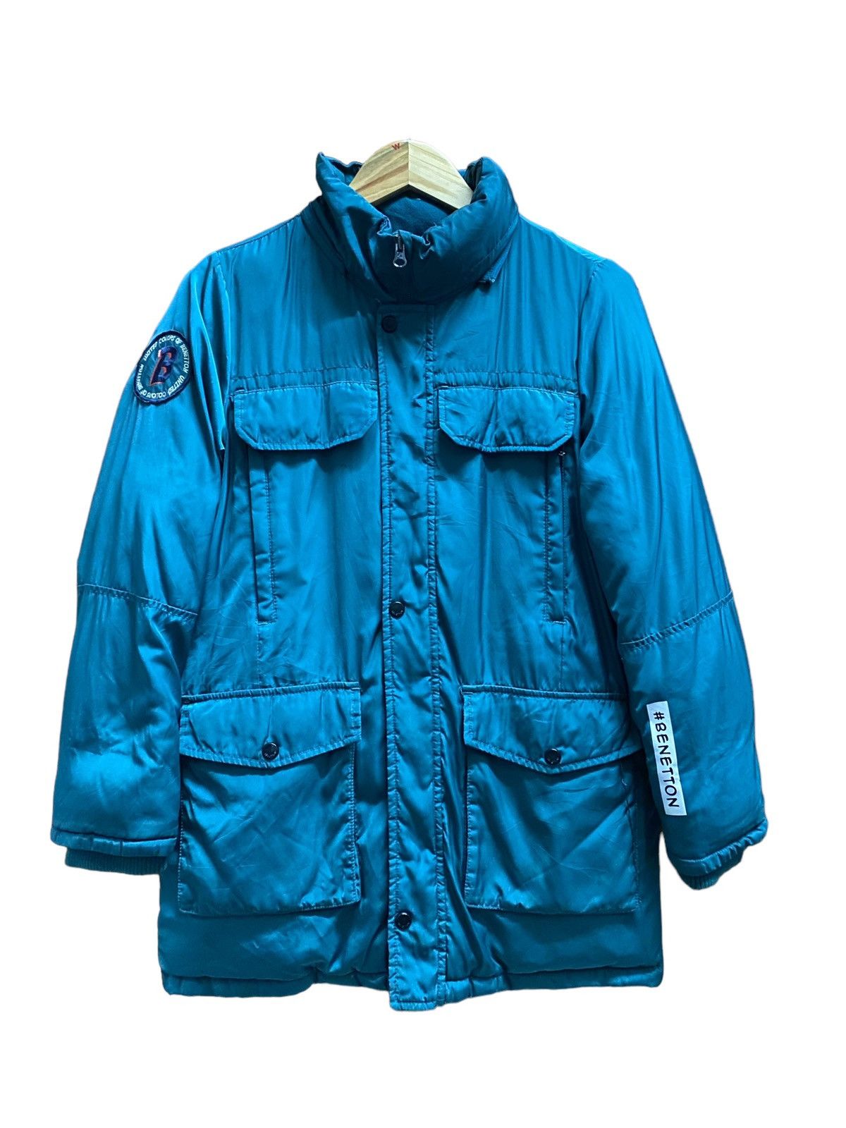 United Colors Of Benetton UNITED COLOUR OF BENETTON Bomber Jacket Size US M / EU 48-50 / 2 - 1 Thumbnail