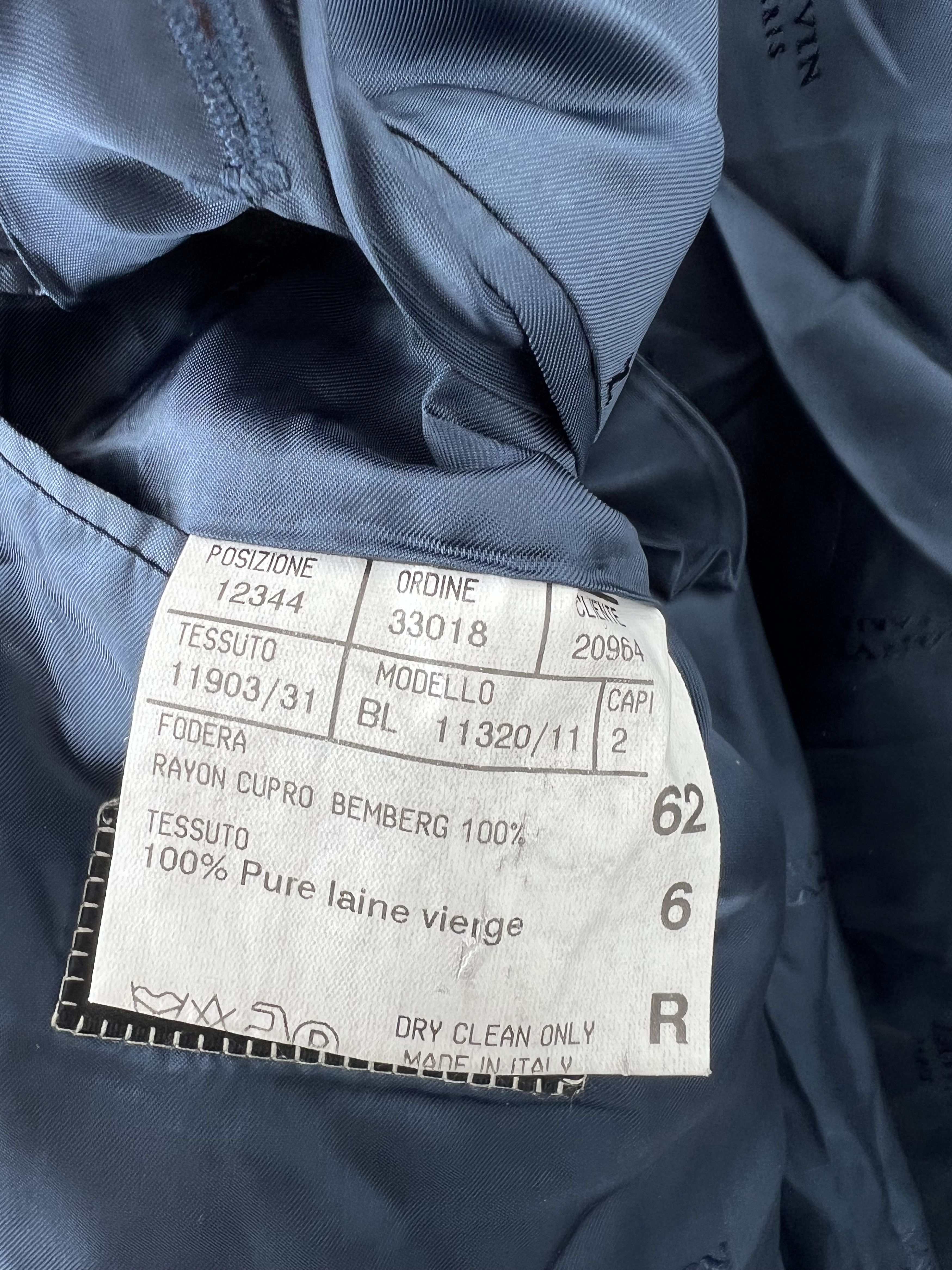 Lanvin Lanvin Blazer 62 Size 54L - 5 Thumbnail