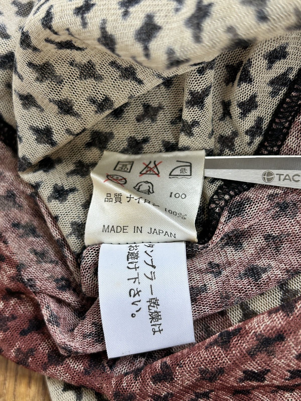 Jean Paul Gaultier Vintage Archive Jean Paul Gaultier Arabic Print Mesh L/S Size US M / EU 48-50 / 2 - 12 Thumbnail