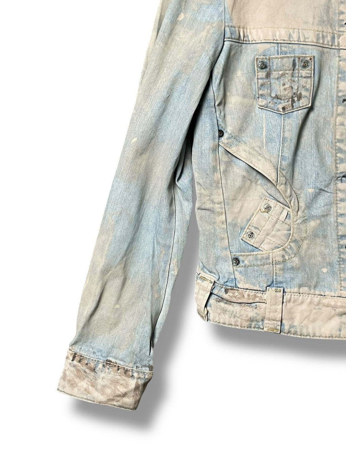 Japanese Brand × Replay Replay Japanese Brand Acid Wash Denim Jacket (45) Size US XS / EU 42 / 0 - 5 Thumbnail