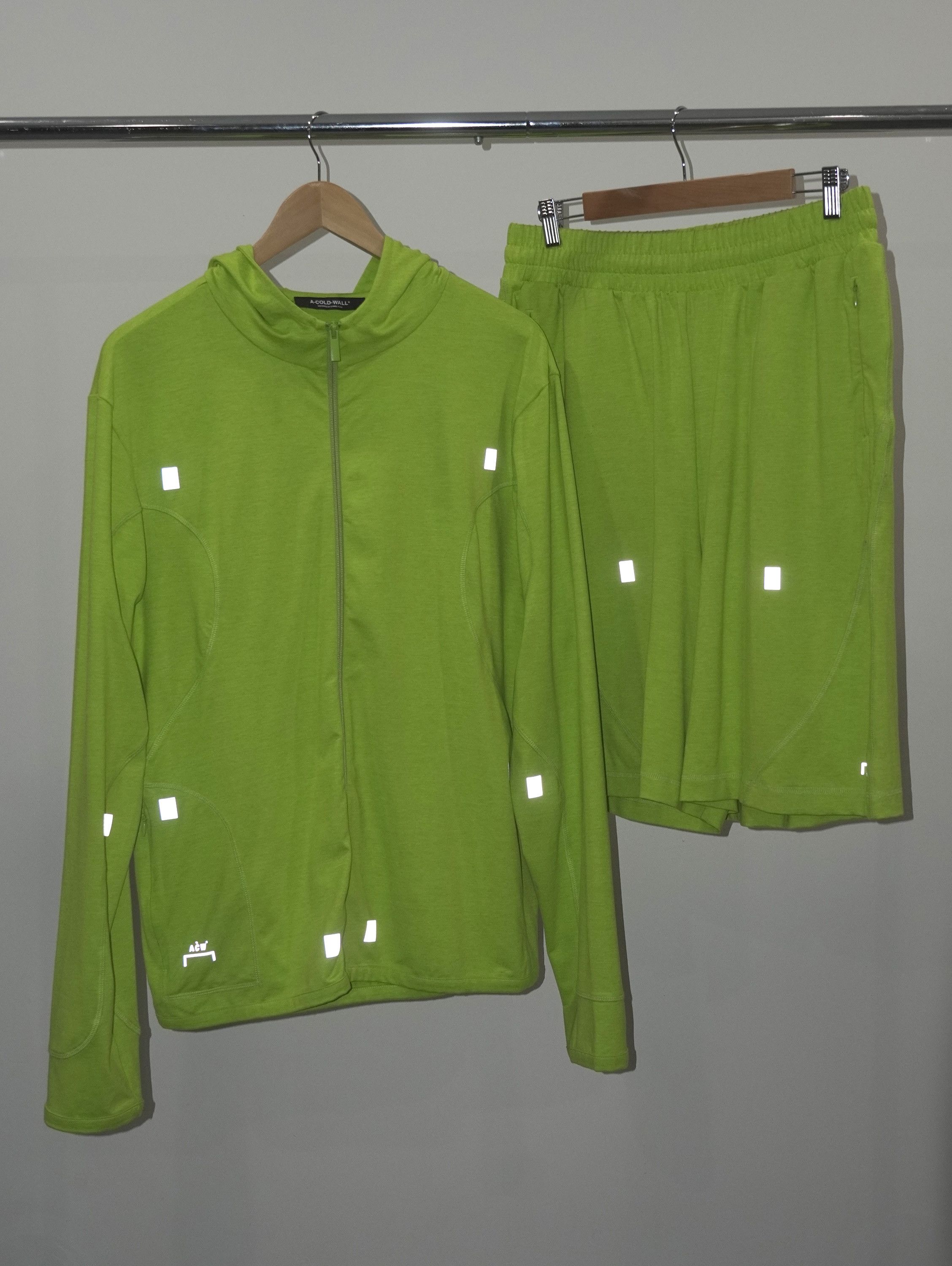 A-COLD-WALL* 3M Body Map Zip-Up Hoodie & Shorts Set (L) Size US L / EU 52-54 / 3 - 2 Thumbnail