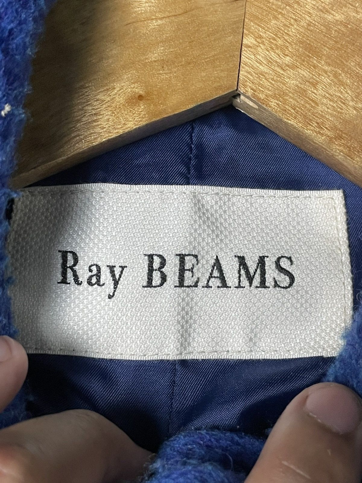 Beams Japan × Japanese Brand Ray BEAMS Brand Wool Shaggy Coat (62) Size US S / EU 44-46 / 1 - 7 Thumbnail