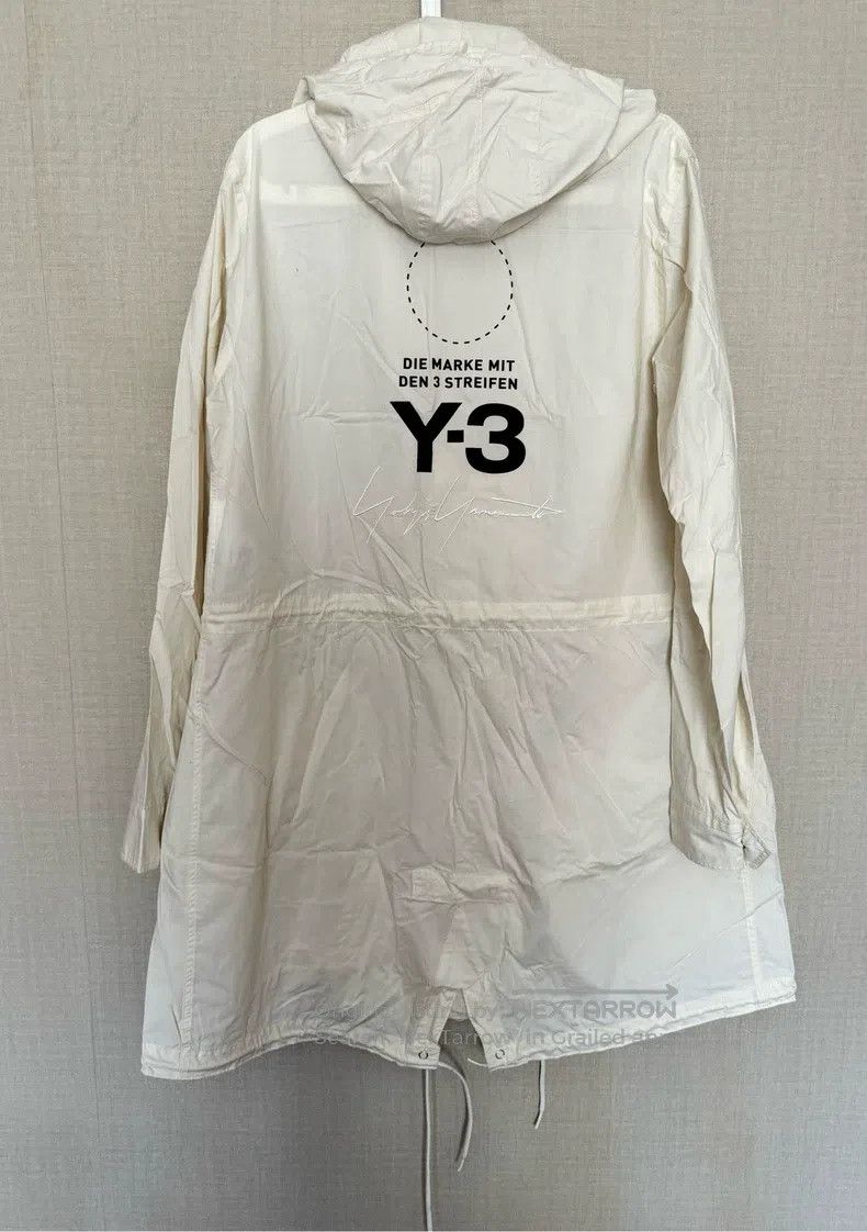 Yohji Yamamoto Yohji Yamamoto Adidas co-branded trench coat Size US S / EU 44-46 / 1 - 1 Thumbnail