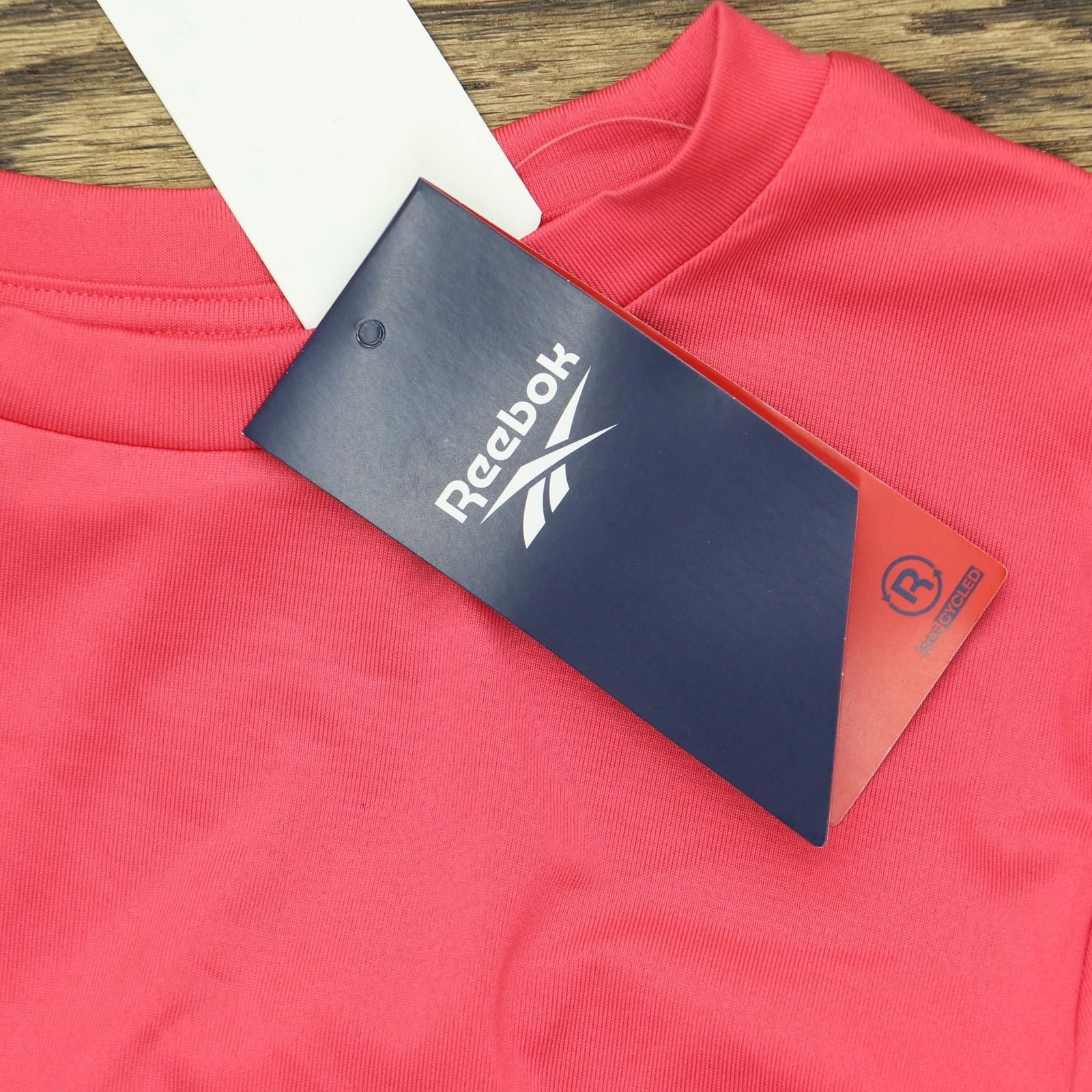 Reebok Nwt Reebok Tee Pullover Shirt Top 100205295 Bold Pink M Size M / US 6-8 / IT 42-44 - 3 Thumbnail