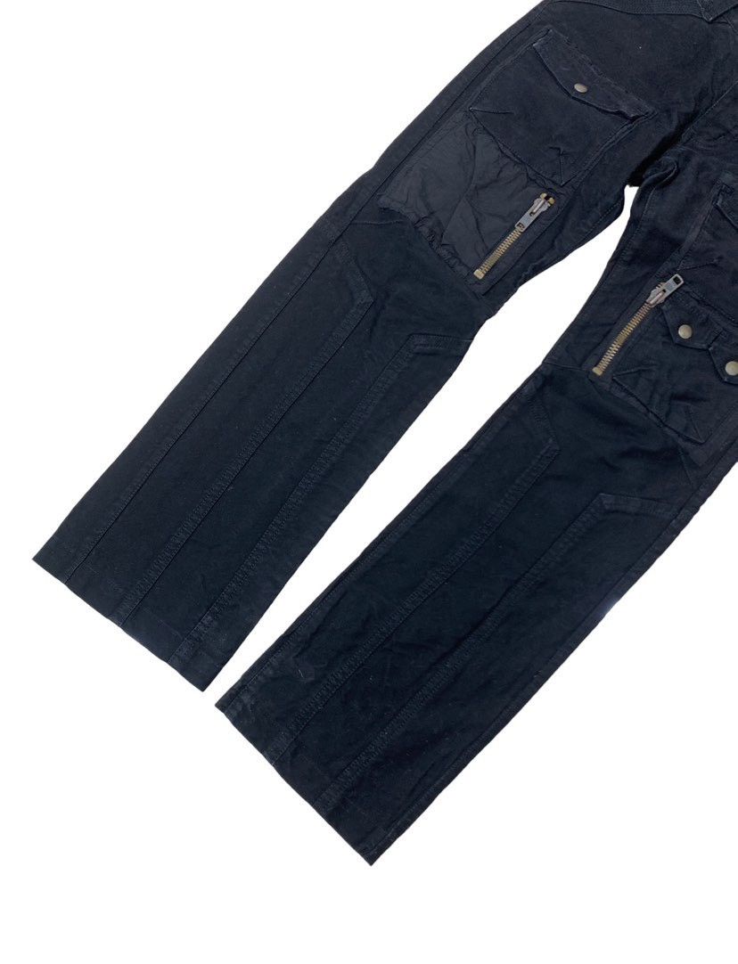 Hysteric Glamour Kenji Ito Comme Ca Collection Japan Waxed Cargo Pants Size US 31 - 3 Thumbnail