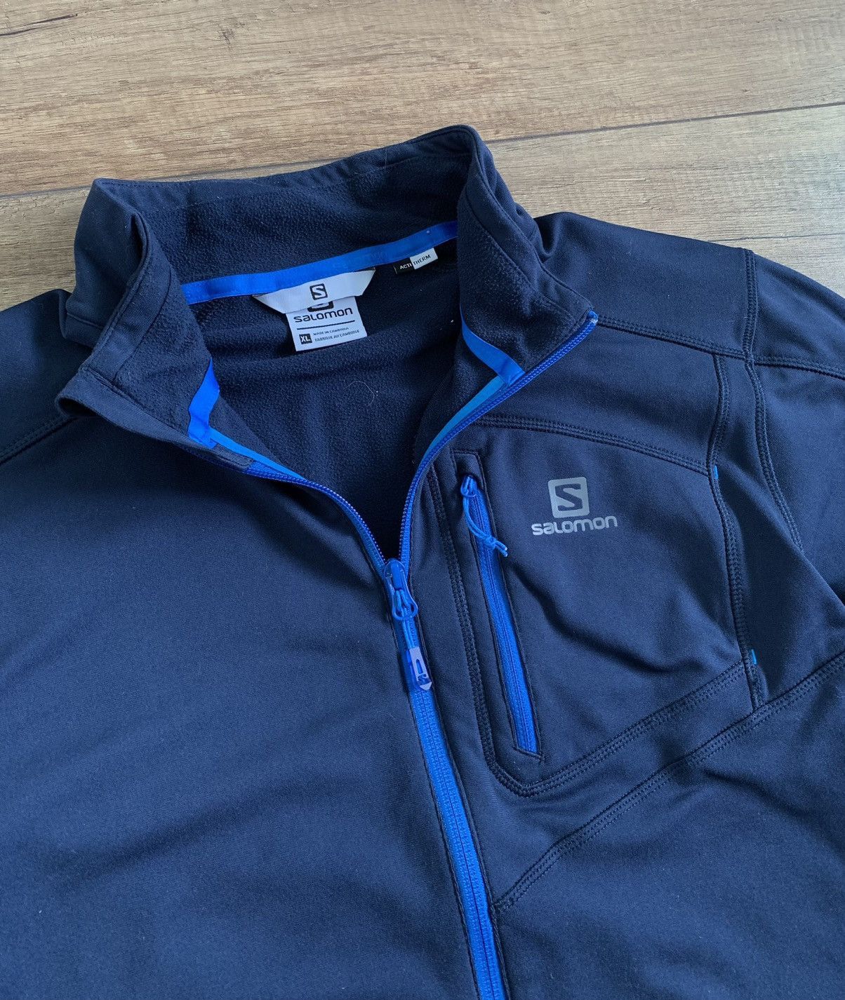 Salomon Salomon Thermo Fleece Jacket Sweatshirt Zipped Size US XL / EU 56 / 4 - 3 Thumbnail