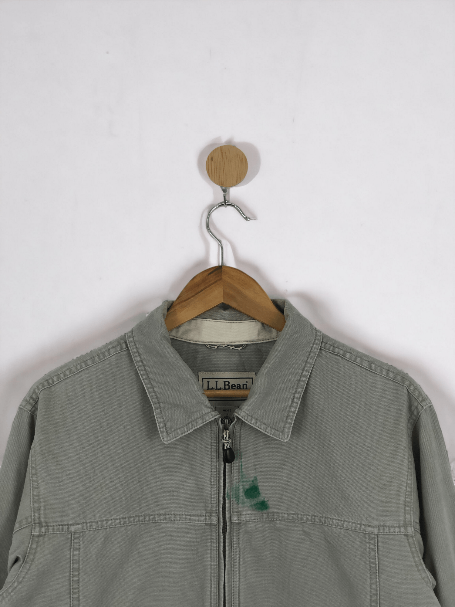 L.L. Bean Vintage L.L. Bean Zipper Ups Workwear Jacket JA0012 Size US S / EU 44-46 / 1 - 2 Thumbnail