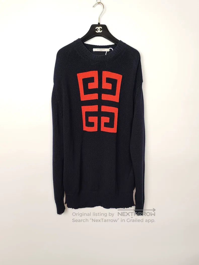 Givenchy Givenchy Trendy Destroyed Knit Sweater Size US XS / EU 42 / 0 - 1 Thumbnail
