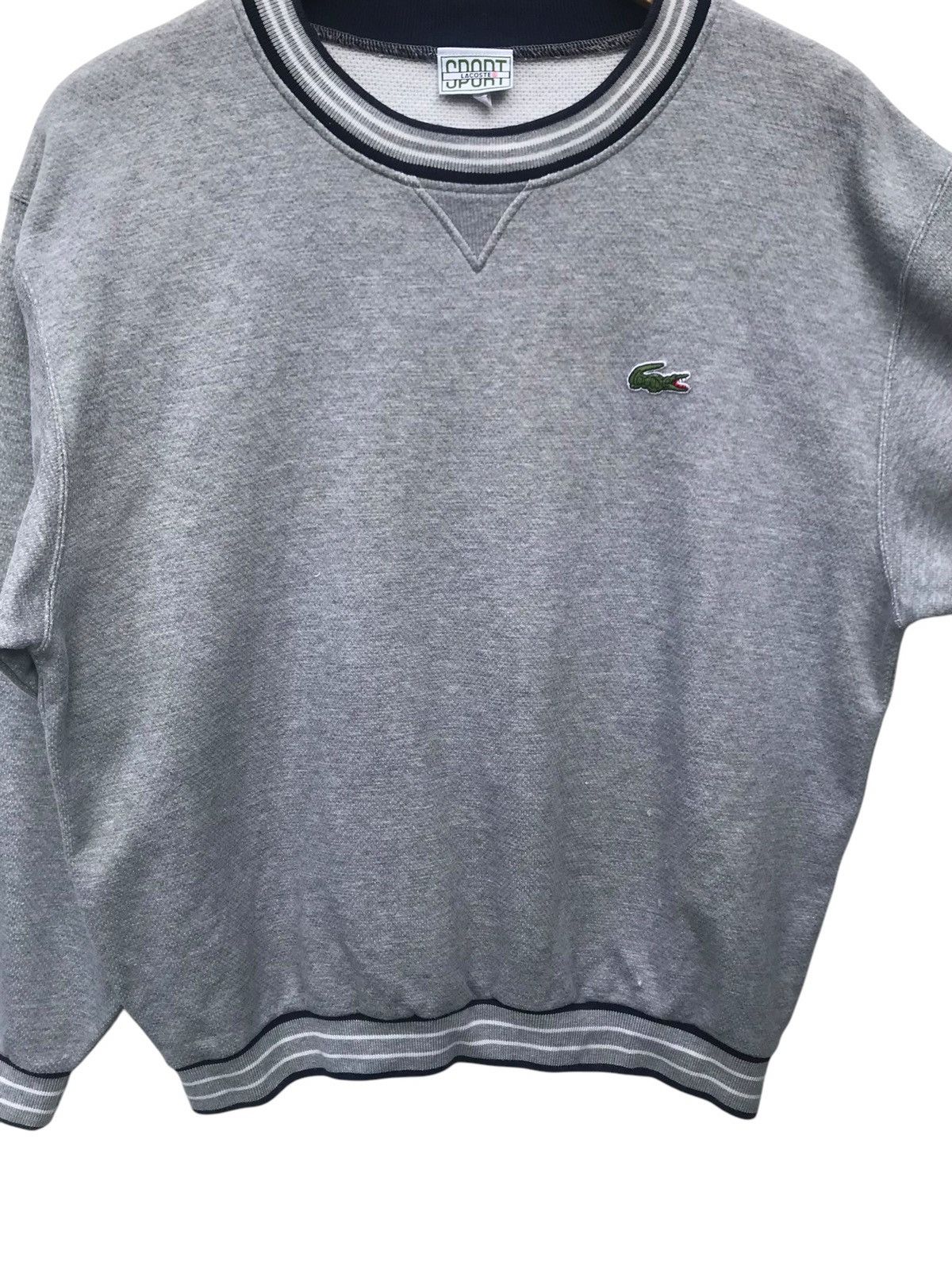 Lacoste Stains Lacoste Spellout Sweatshirt Pullover Size US M / EU 48-50 / 2 - 4 Thumbnail