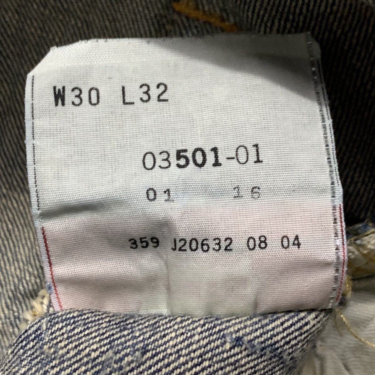 Levi's × Levi's Vintage Clothing × Vintage Vintage Levis 501 Jean nice faded custom denim Size US 30 / EU 46 - 16 Thumbnail