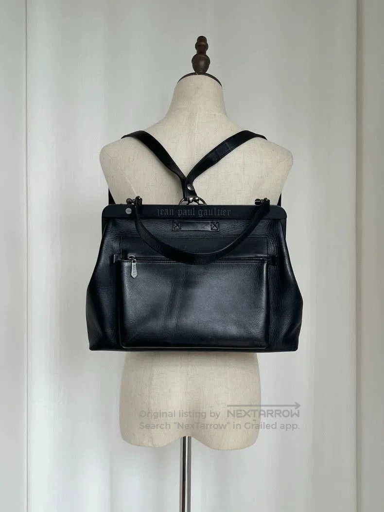 Jean Paul Gaultier Jean Paul GAULTIER 3way Black Backpack. Size ONE SIZE - 2 Thumbnail