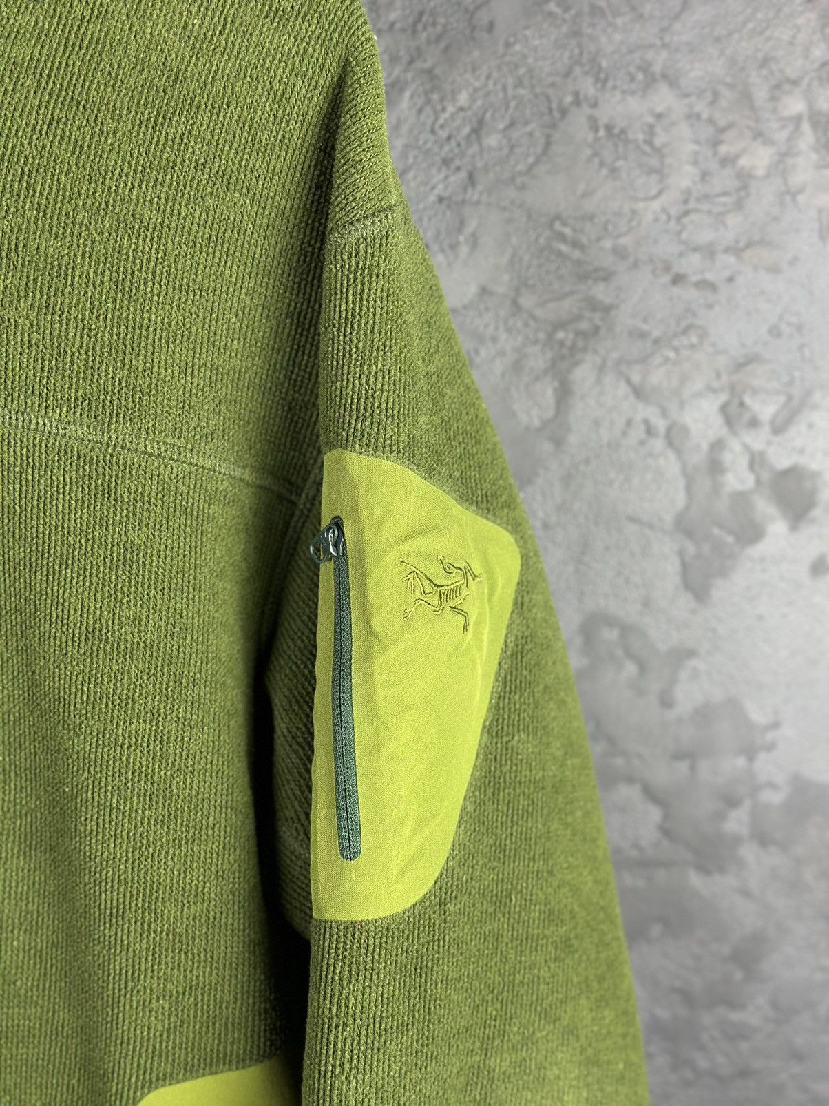 Arc'teryx Arcteryx Covert Hoody Polartec Fleece Jacket Green Mens Size US L / EU 52-54 / 3 - 5 Thumbnail
