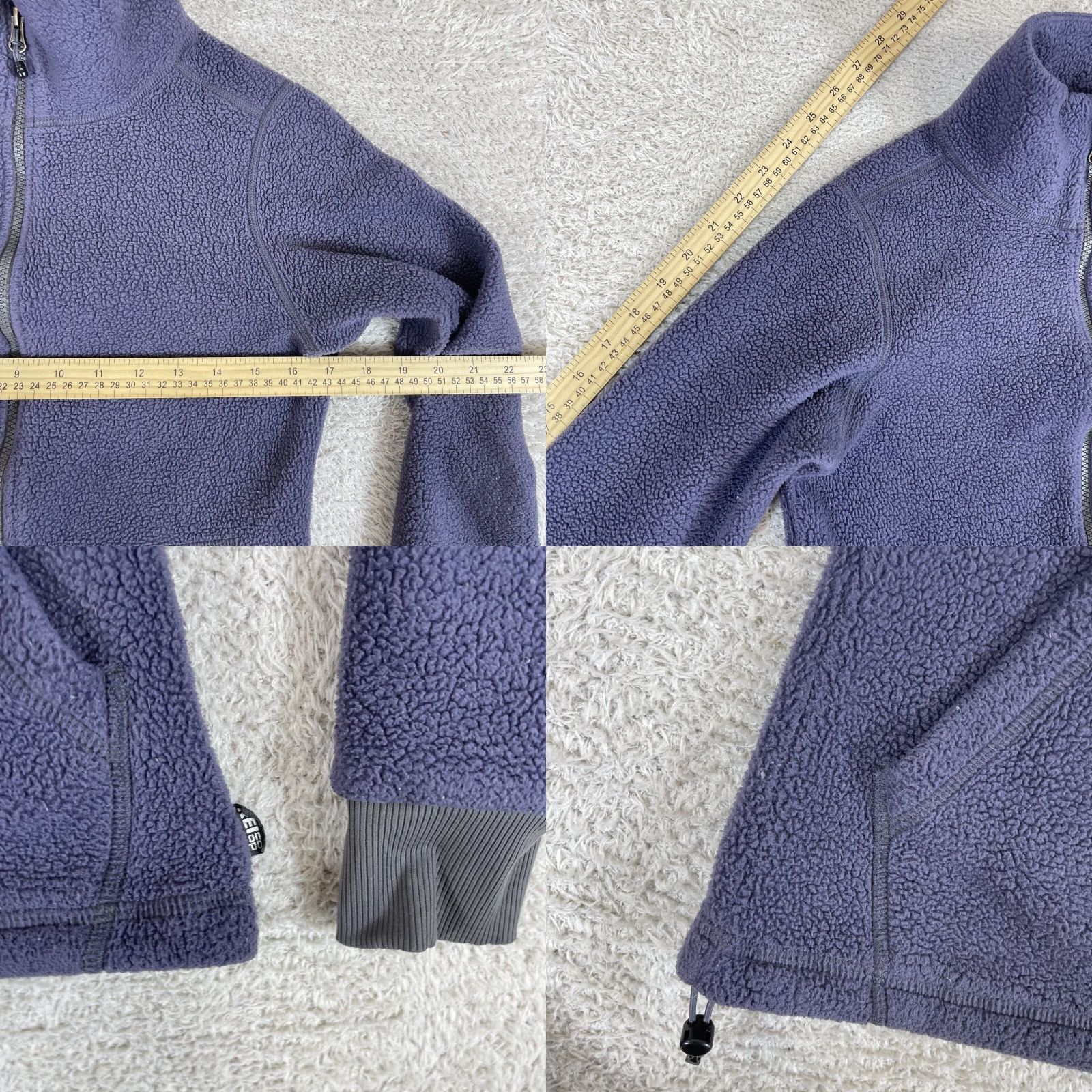 Vintage REI CO-OP Fleece Jacket Women's XS Purple Groundbreaker Full Zip Hiking Gorpcore Size XS / US 0-2 / IT 36-38 - 8 Thumbnail