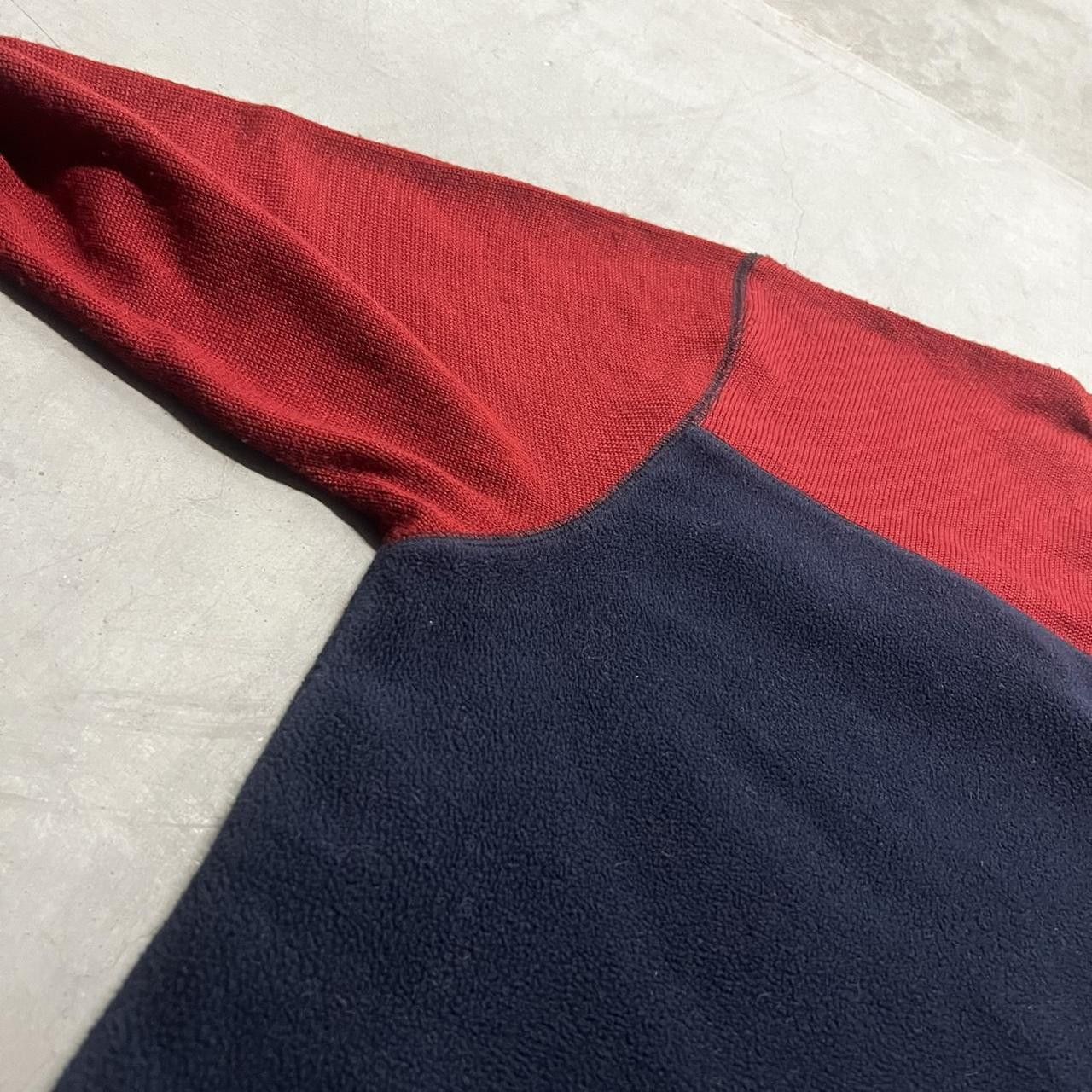 Vintage Vintage Y2K Blank Blue and Red Vintage Winter Sweater! Size US XL / EU 56 / 4 - 3 Thumbnail