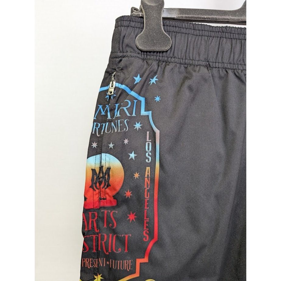 Amiri o1rshd1 Fortune Swim Trunk Shorts in Black Size US 32 / EU 48 - 3 Thumbnail