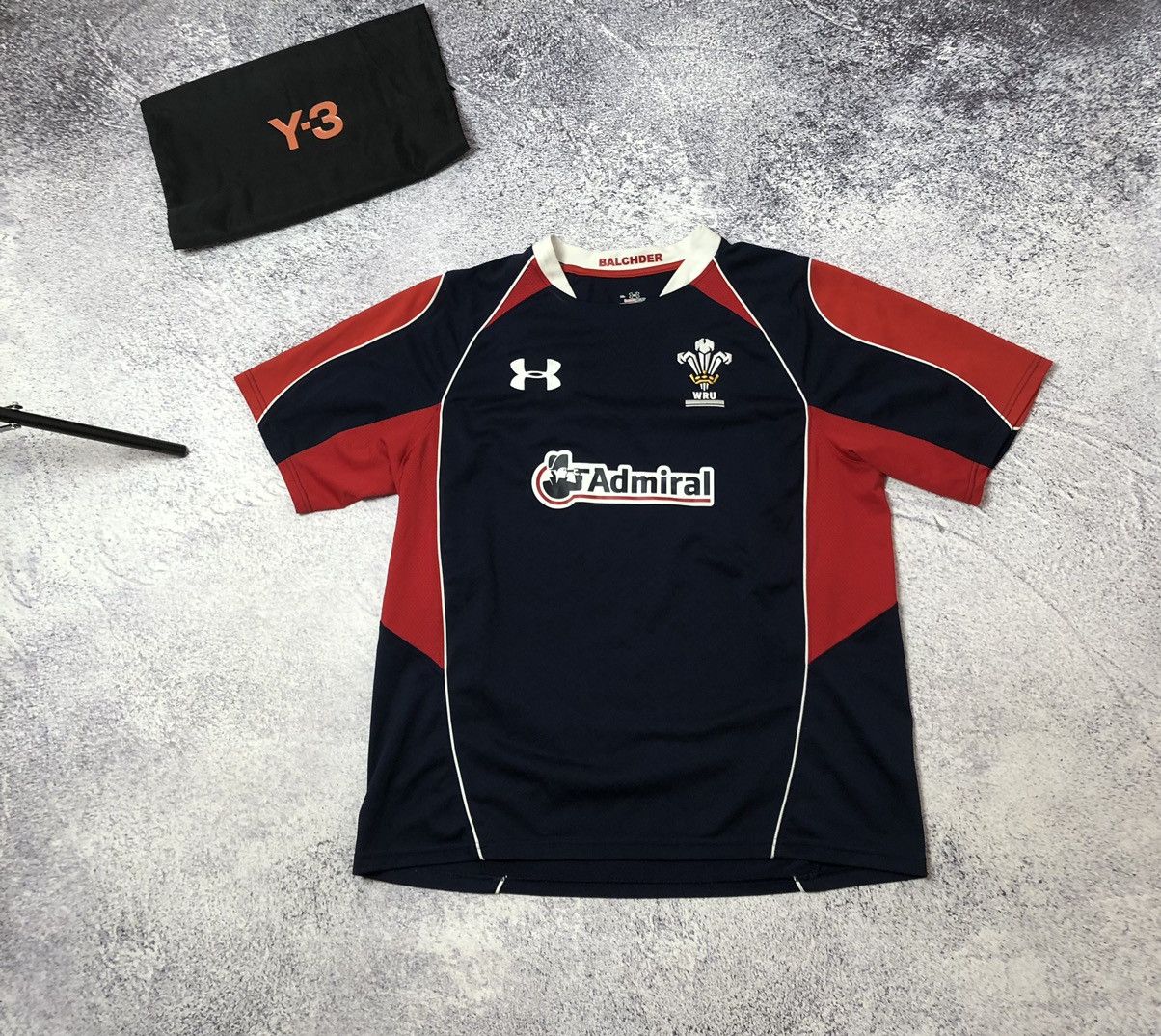 Under Armour × Vintage MENS VINTAGE WRU RUGBY SIZE XL SOCCER ADMIRAL Y2K Size US XL / EU 56 / 4 - 1 Thumbnail
