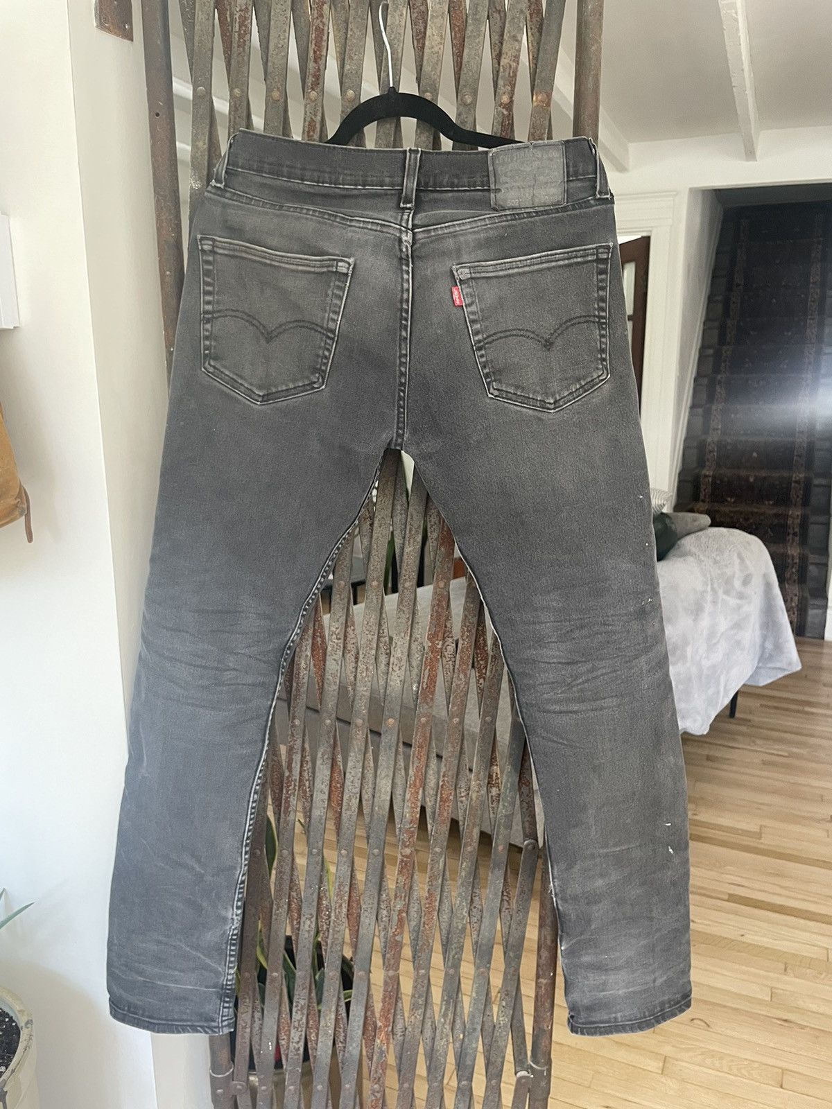 Levi's Vintage Clothing Levi’s distressed jeans Size US 30 / EU 46 - 2 Thumbnail