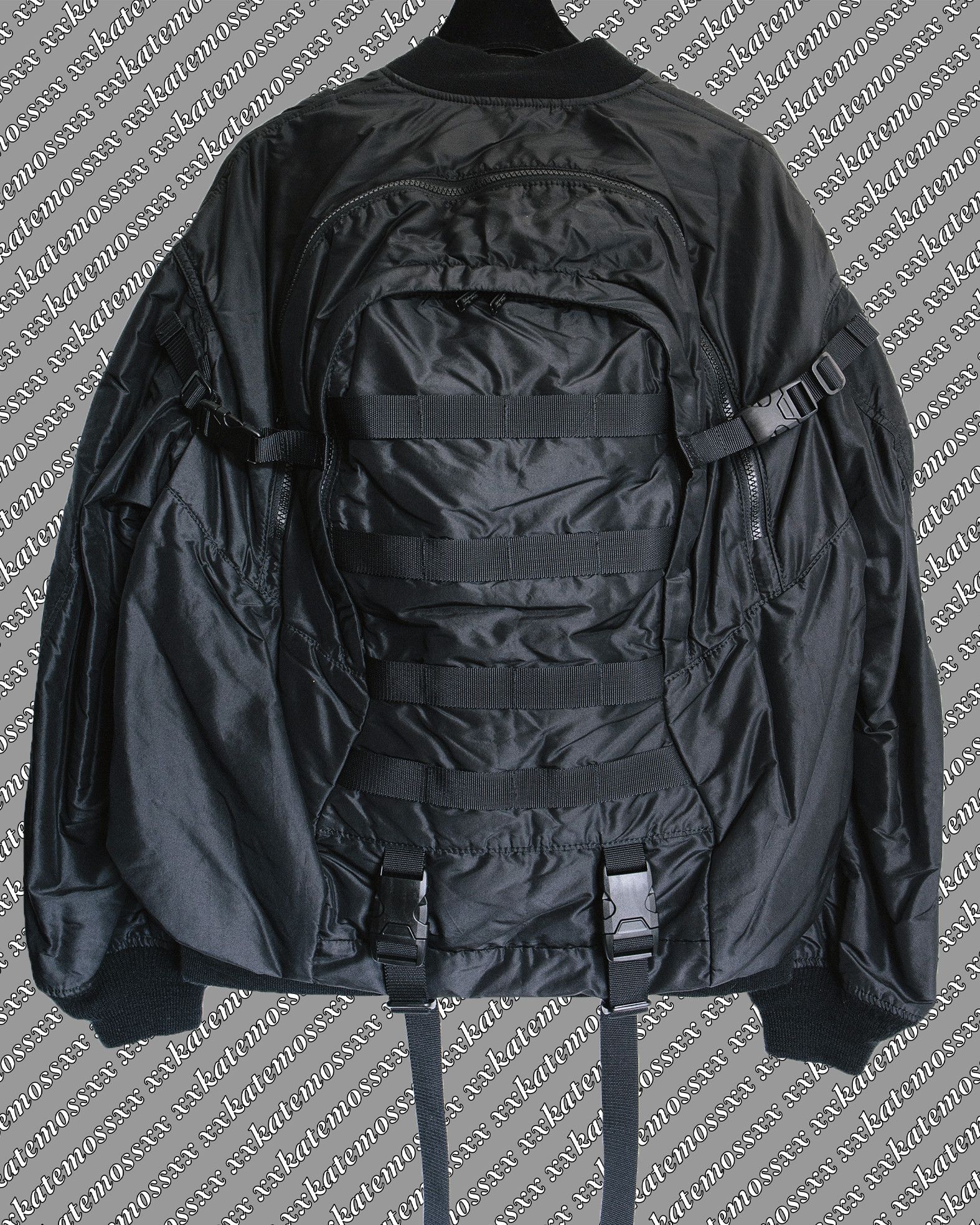 Jun Takahashi × Undercover Undercover SS16 Runway Backpack Bomber Jacket Size L / US 10 / IT 46 - 5 Thumbnail