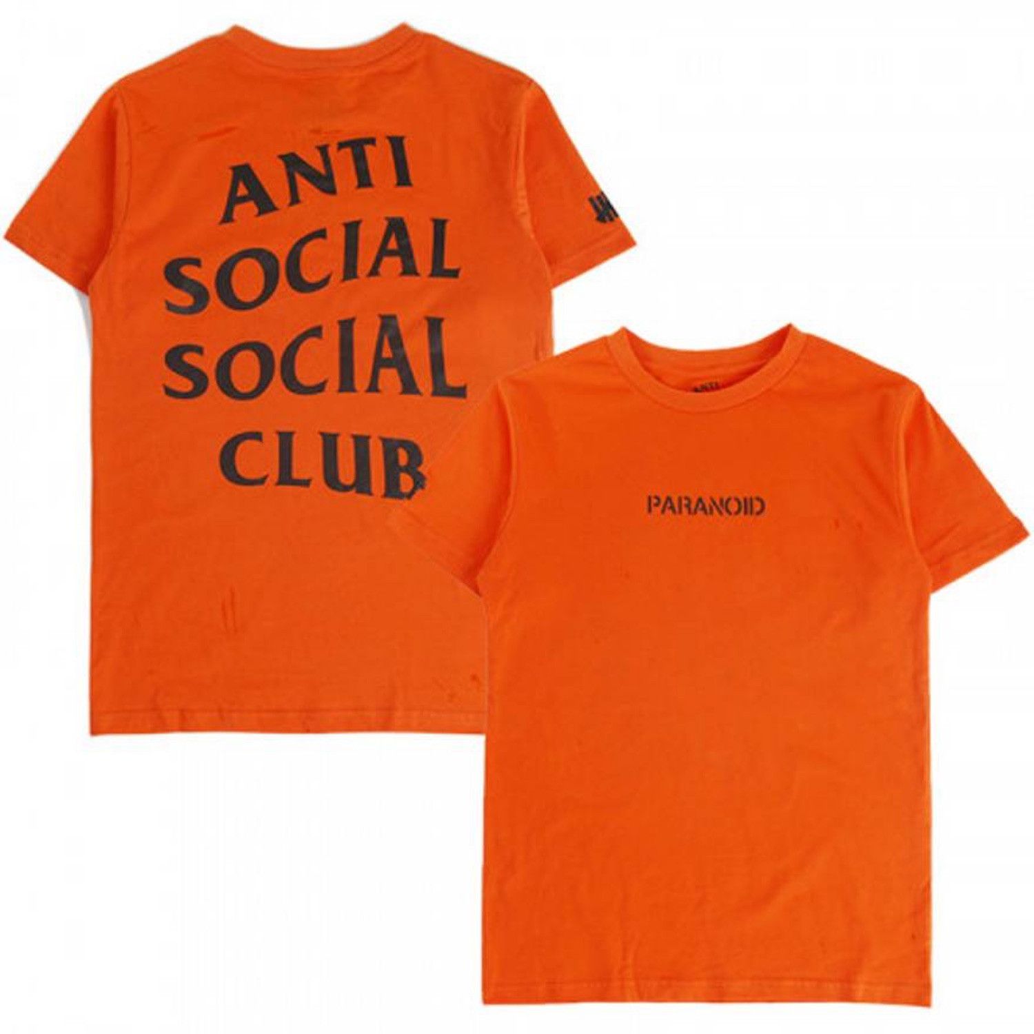 Anti Social Social Club 2018 Undefeated Anti Social Social Club ASSC Paranoid Tee S Size US S / EU 44-46 / 1 - 4 Thumbnail