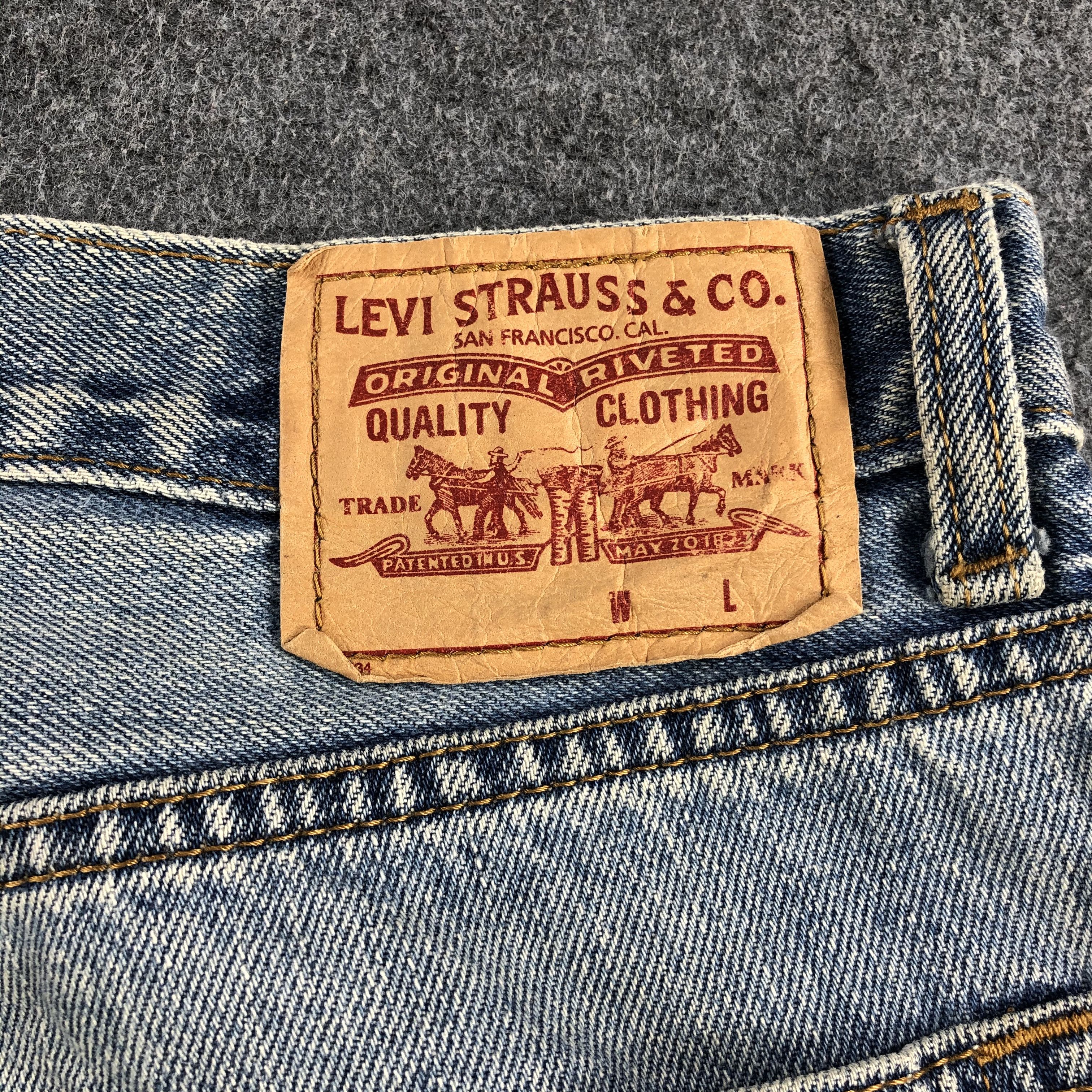 Levi's Vintage Light Wash Levis 505 Jeans-J1720 Size US 36 / EU 52 - 5 Thumbnail