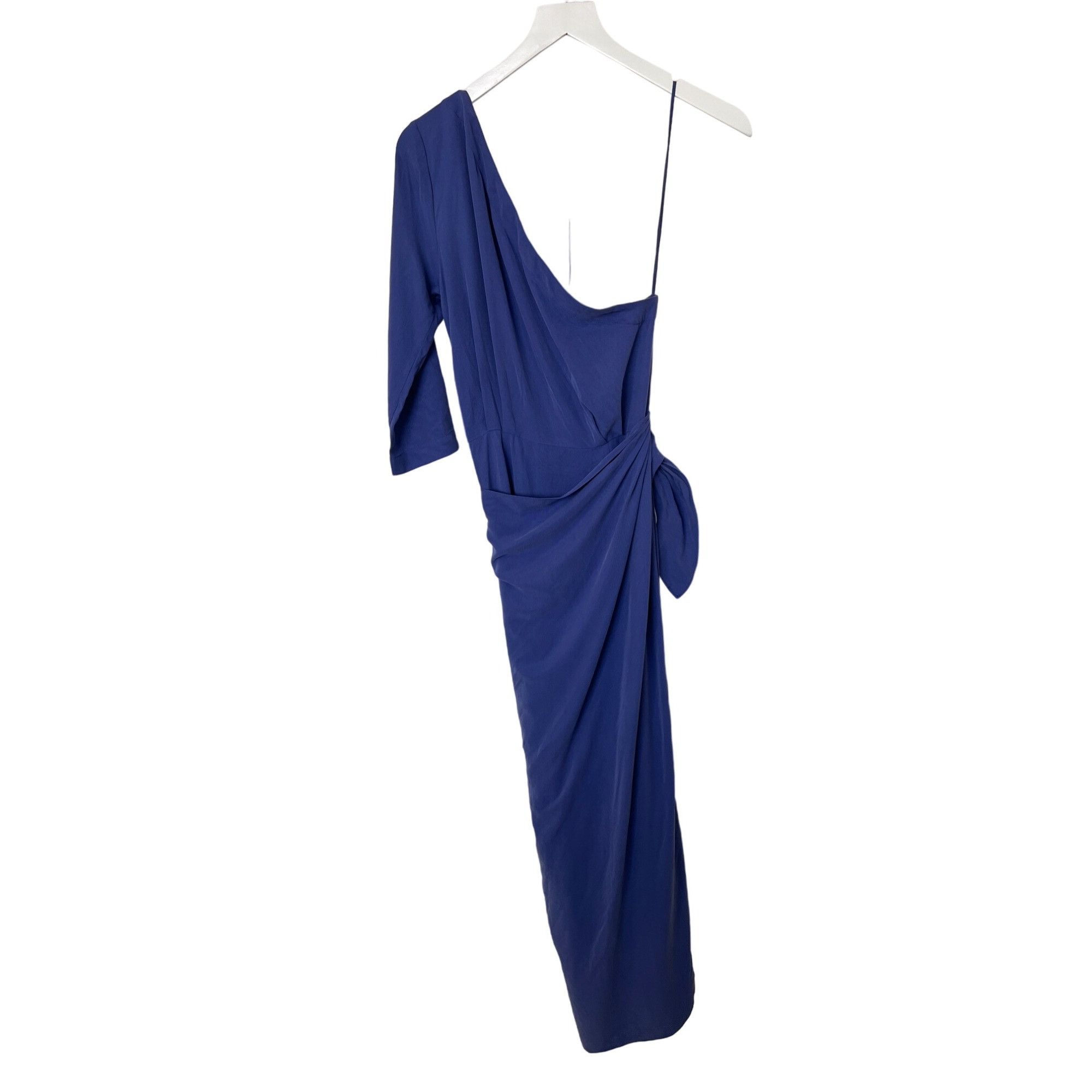 Mara Hoffman Mara Hoffman Shirley Purple One-Shoulder Wrap Dress Size XS / US 0-2 / IT 36-38 - 7 Thumbnail