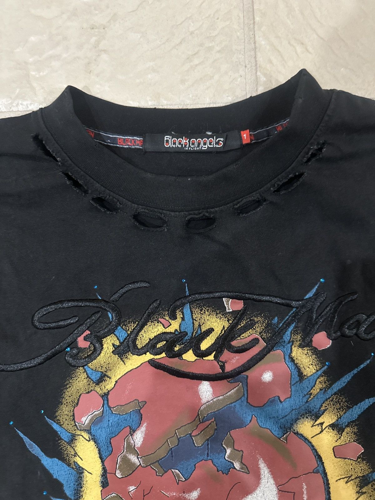 Other Black Angels In Flight Pangea Tee Size US M / EU 48-50 / 2 - 5 Thumbnail