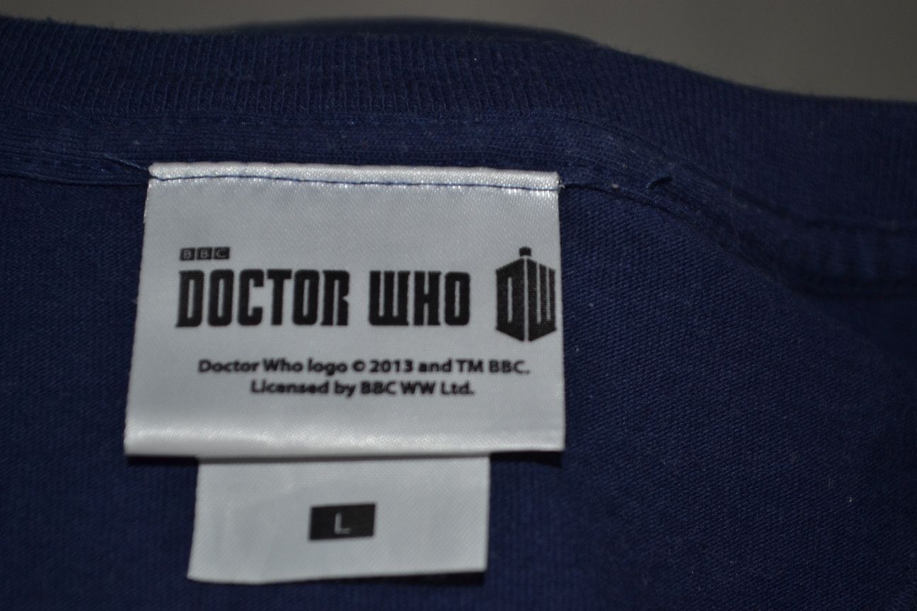 Vintage 2013 Doctor Who Official Merch BBC tee t-shirt L Size US L / EU 52-54 / 3 - 7 Thumbnail