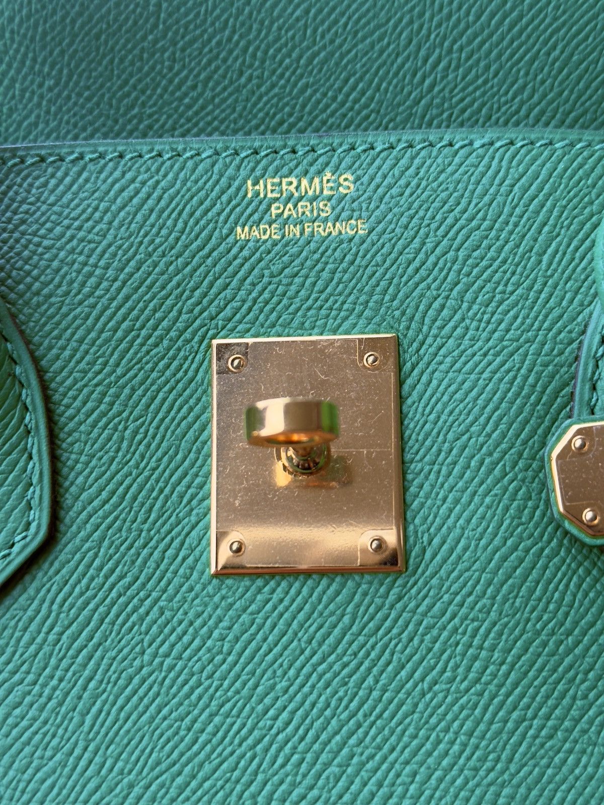 Hermes Hermes 35cm Birkin Green Size ONE SIZE - 6 Thumbnail