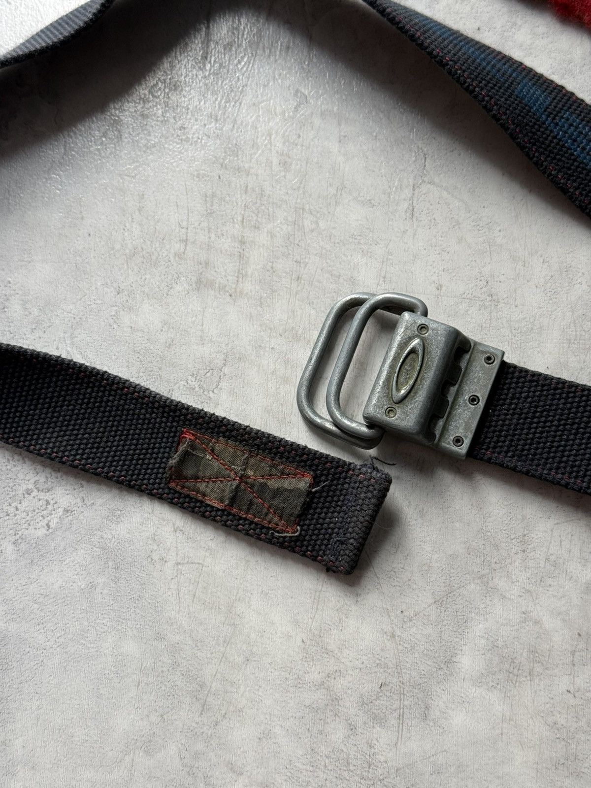 Oakley Vintage 90s Oakley Tactical Metal Buckle Y2K Belt Size ONE SIZE - 4 Thumbnail