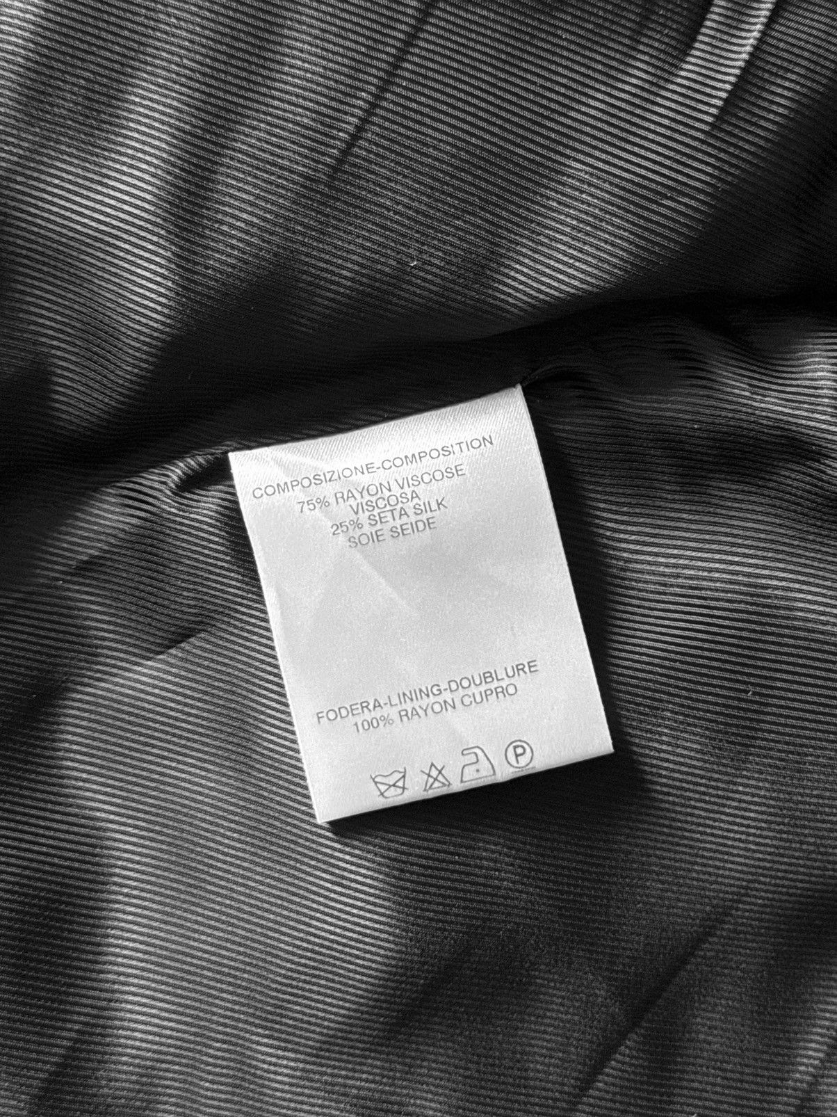 Gucci Gucci by Tom Ford SS 2001 Runway Silk Skirt Velvet Panels Size 27" / US 4 / IT 40 - 6 Thumbnail