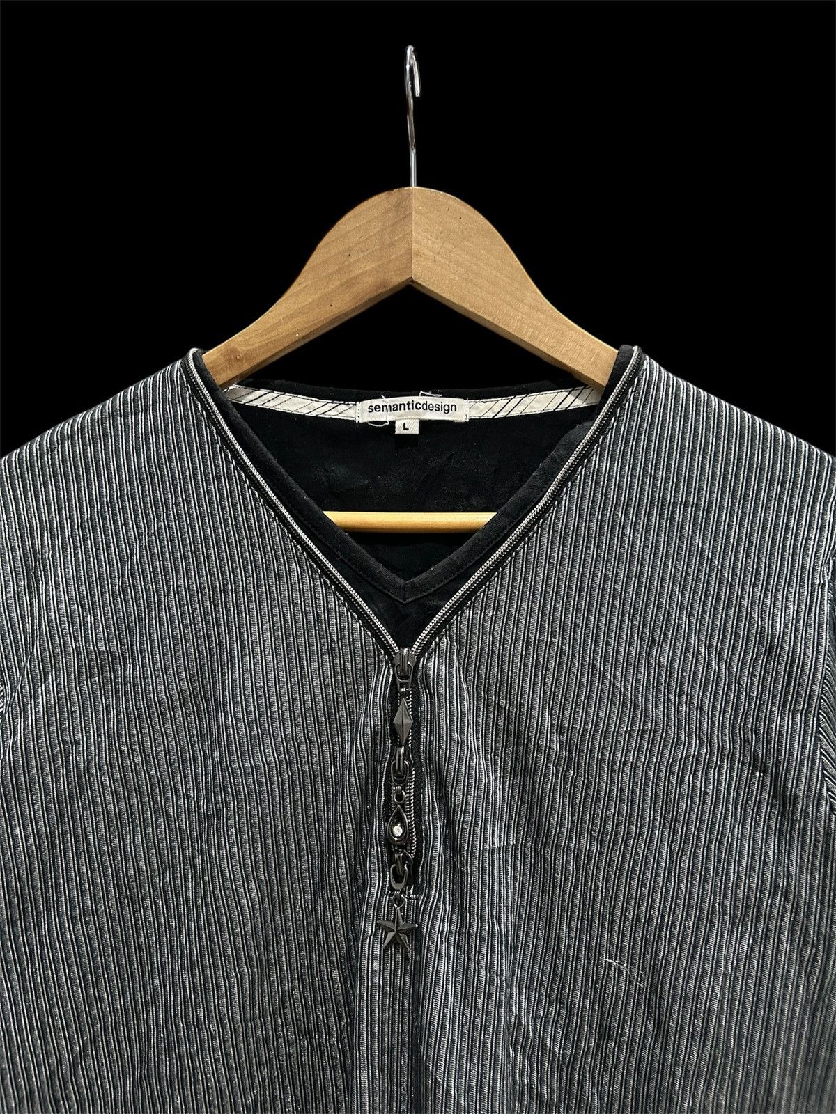 If Six Was Nine semantic design Long Sleeve Half zip Double Layer Triple zip Size US M / EU 48-50 / 2 - 2 Thumbnail