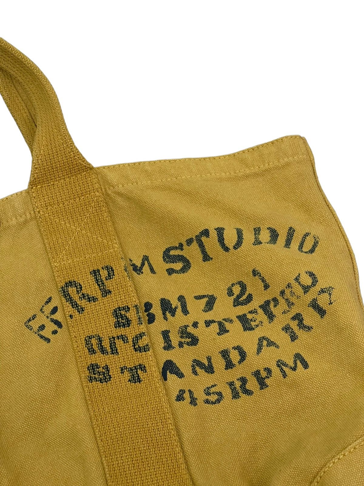45rpm Tote Bag 45rpm Japan Cotton Canvas 1🟩 Size ONE SIZE - 8 Thumbnail