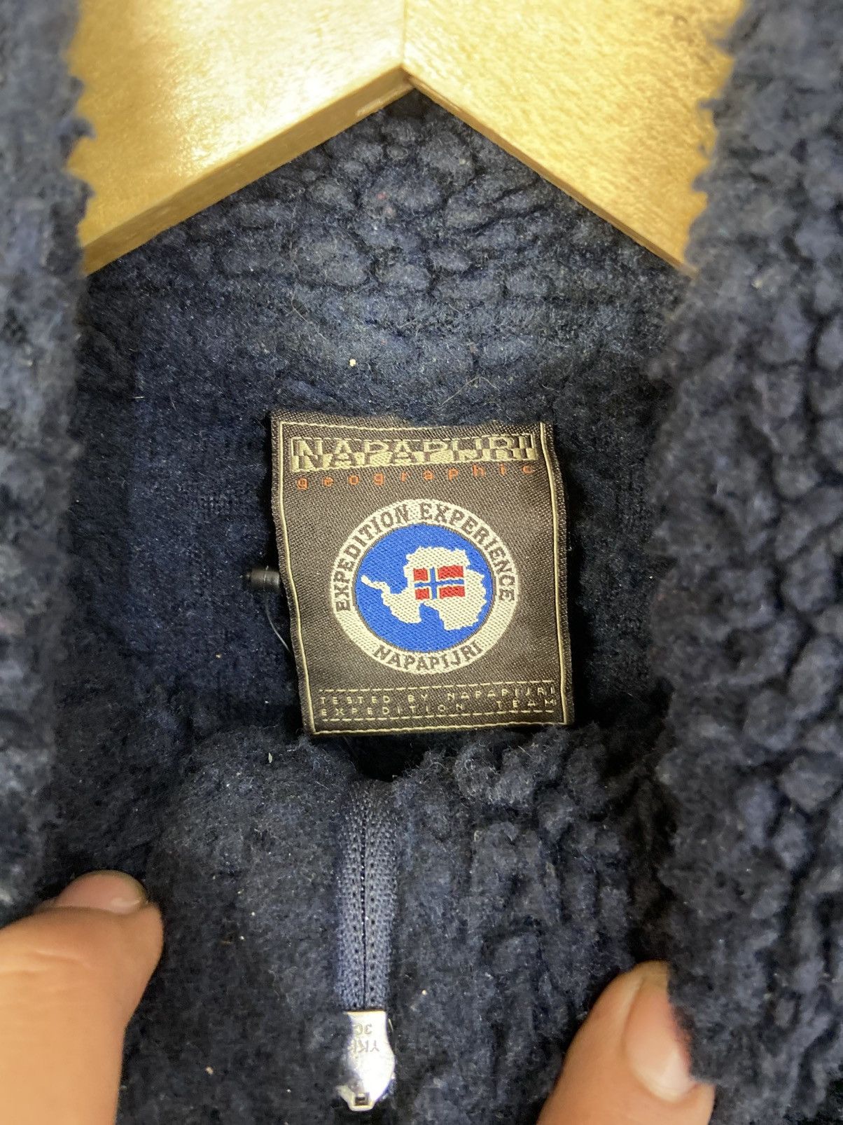 Napapijri Napapijri flag fleece jacket vintage outdor y2k Size US L / EU 52-54 / 3 - 4 Thumbnail