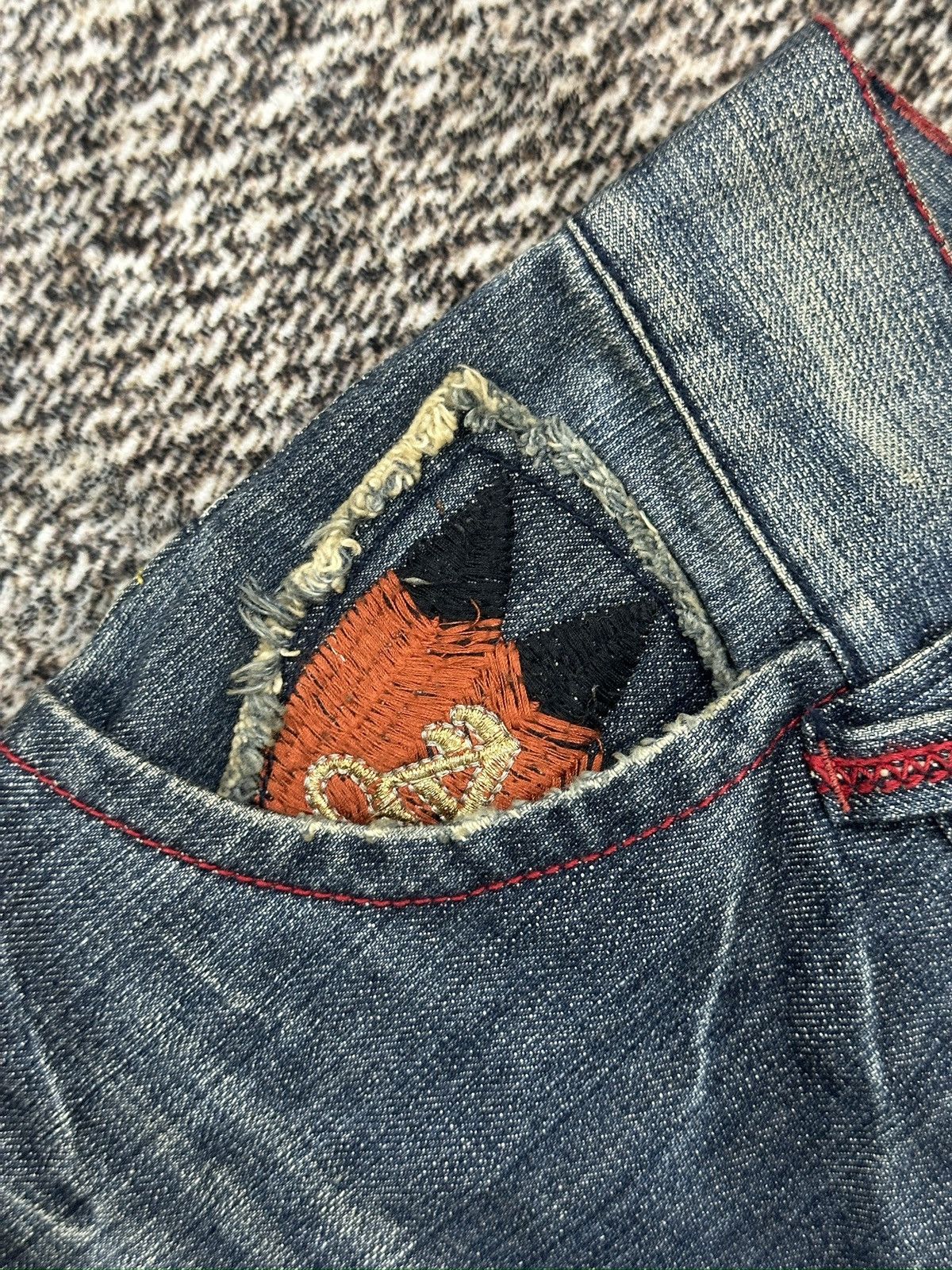 If Six Was Nine × In The Attic Embroidered Logo’s By In The Attic Jeans Size US 34 / EU 50 - 4 Thumbnail