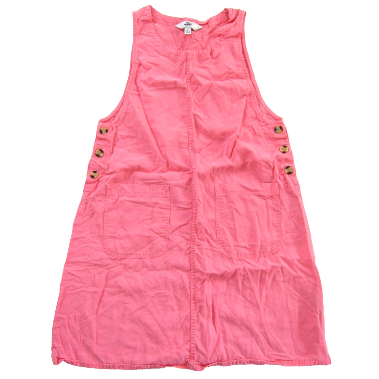 Vintage VINTAGE Amy K Su Pink 100% Tencel Pocket Midi Tunic Sun Dress Women M Pink Pocket Dress 60s 70s Bohemian style Size M / US 6-8 / IT 42-44 - 2 Thumbnail