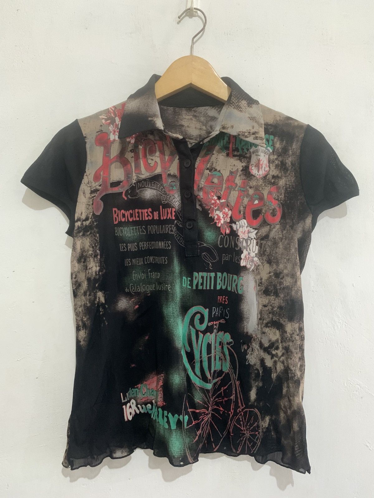 Japanese Brand Vintage Meshtop Bicycle Size XS / US 0-2 / IT 36-38 - 3 Thumbnail