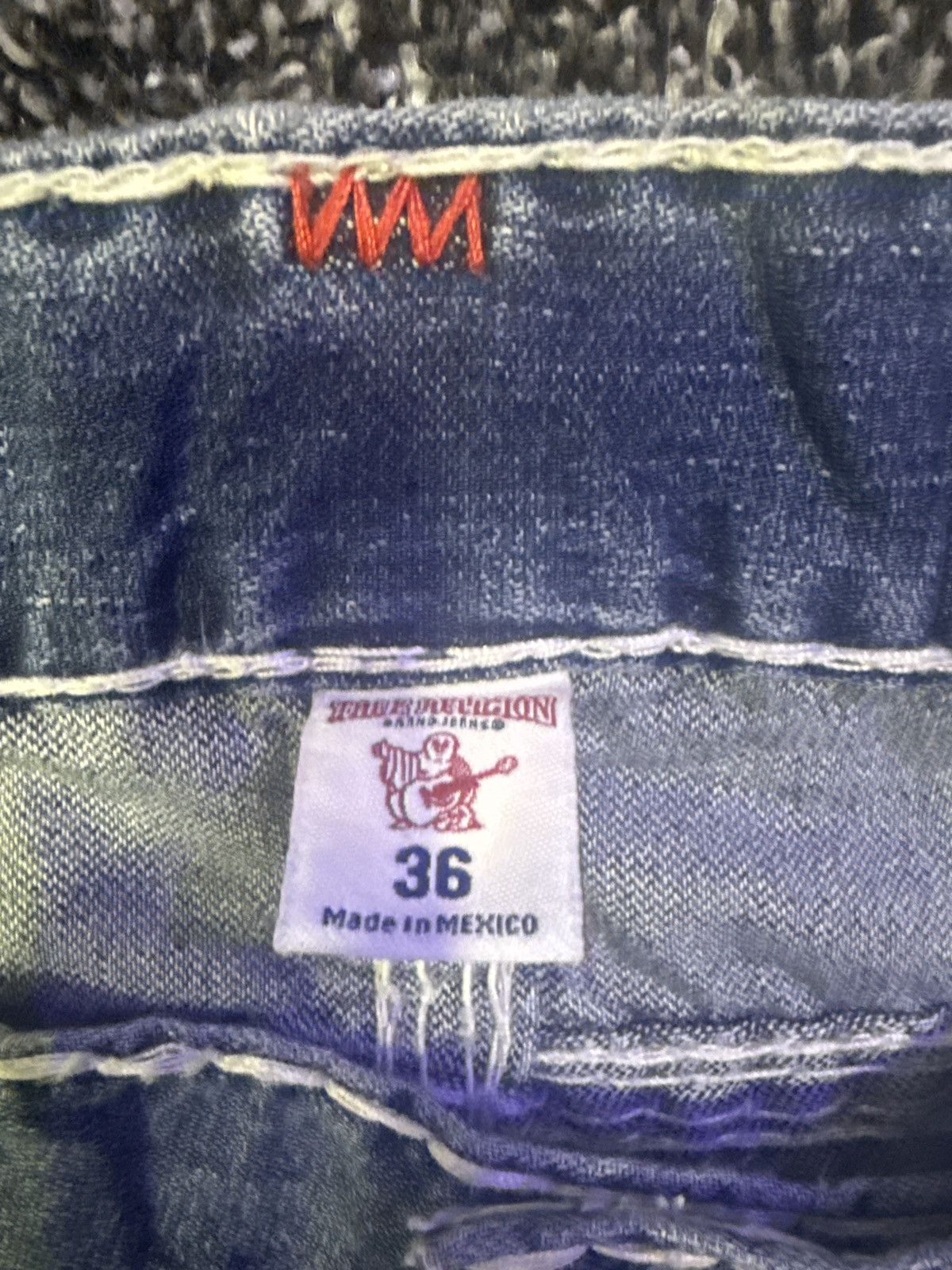 True Religion × Vintage Vintage true religion straight cut denims Size US 36 / EU 52 - 5 Thumbnail