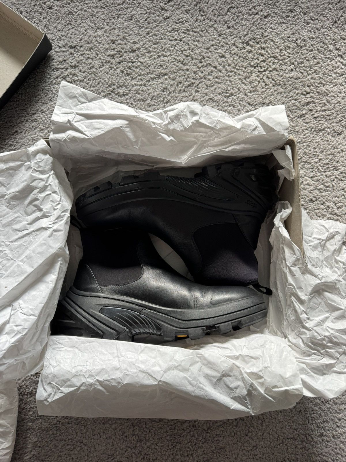 1017 ALYX 9SM 1017 Alyx 9SM Leather Mid SKX Sole Boot Size US 11 / EU 44 - 6 Thumbnail