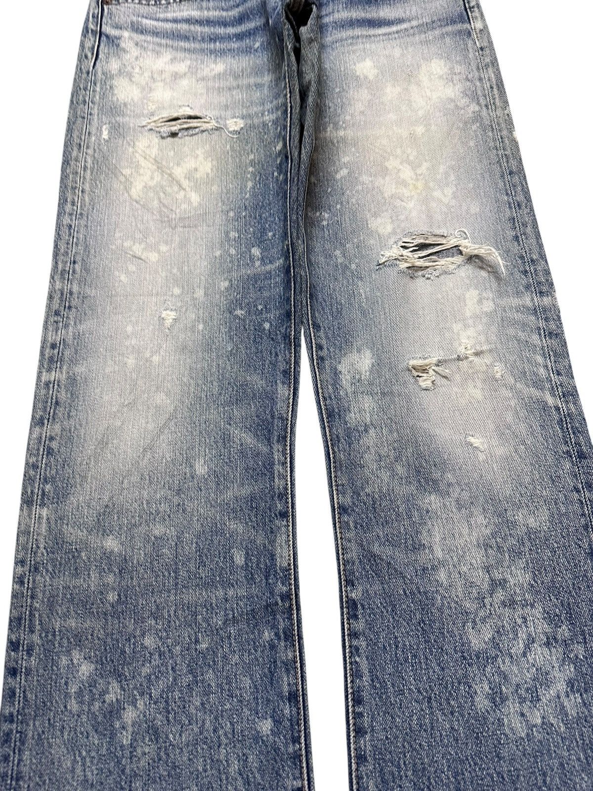 Hysteric Glamour Vintage RNA.Inc Faded Grunge Distressed Denim Size US 30 / EU 46 - 3 Thumbnail