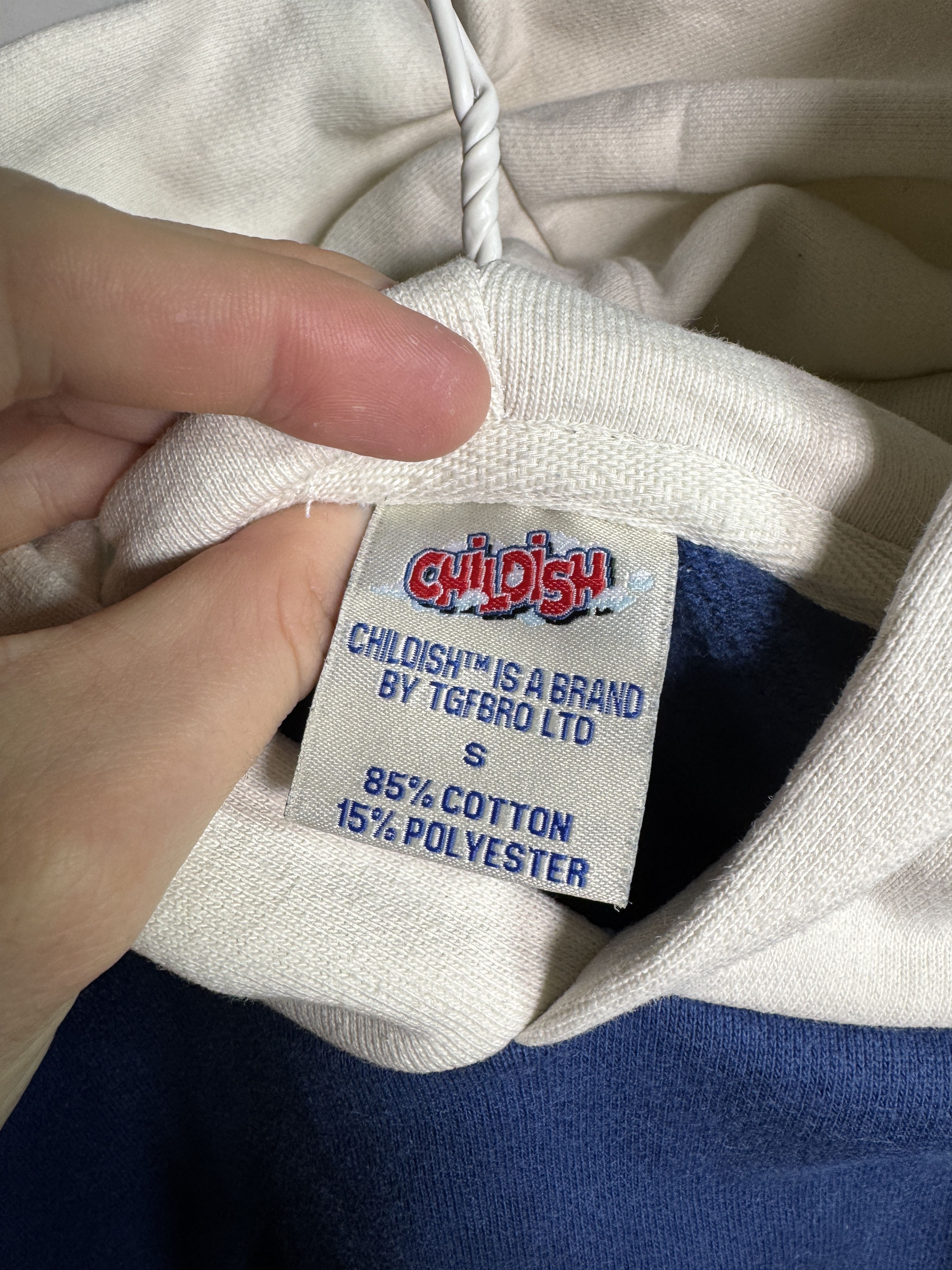 CHILDS × Vintage Childish Theme Park Hoodie Oversized Boxy Fit Size S / M Size US S / EU 44-46 / 1 - 6 Thumbnail