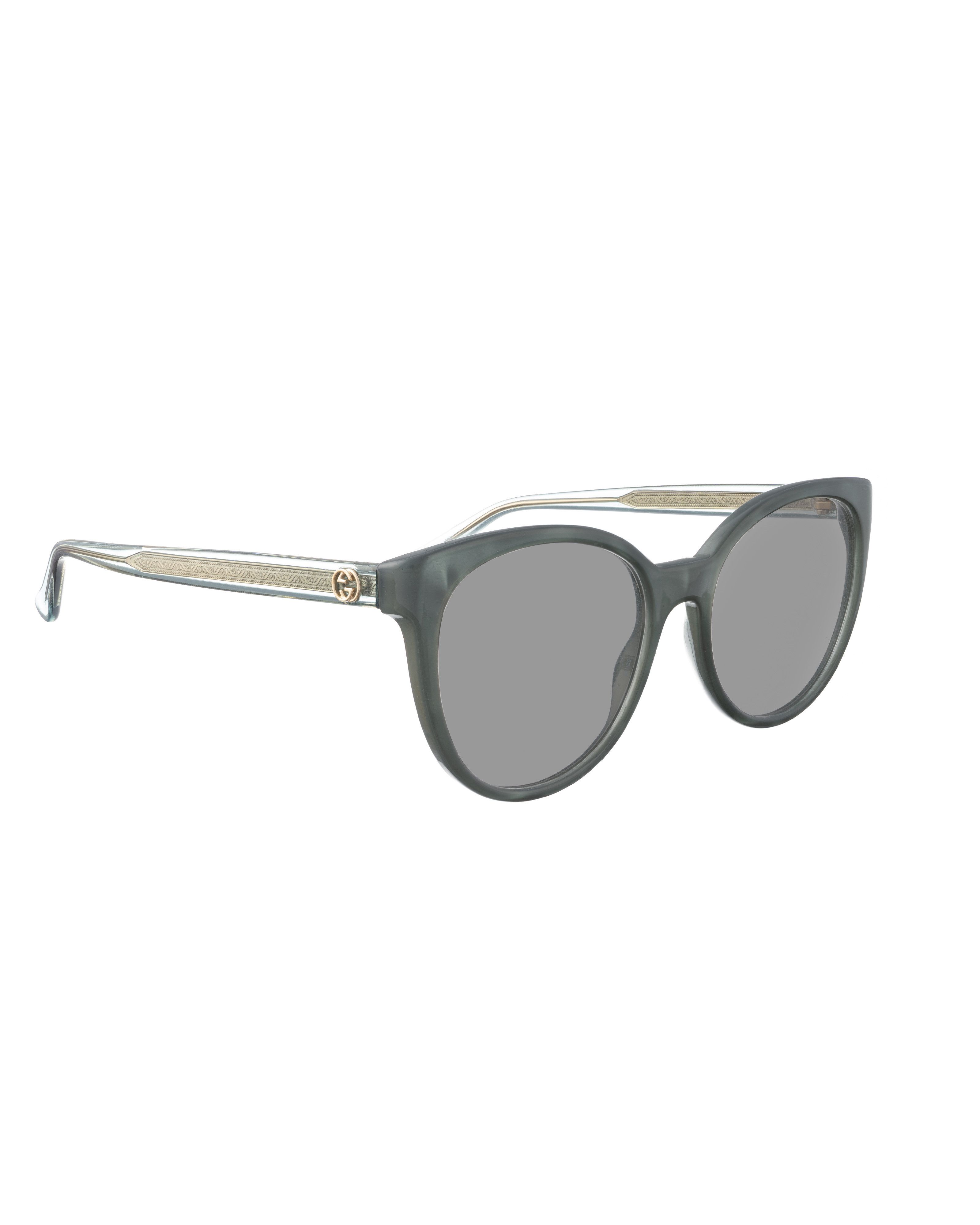 Gucci Gucci 00s Teal Pearl Sunglasses with Gold Details Size ONE SIZE - 2 Thumbnail