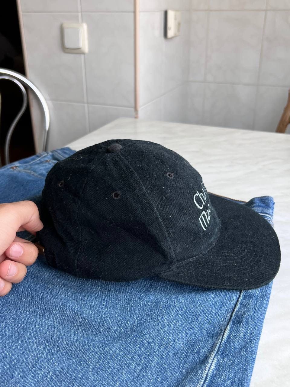 Vintage 90s Chateau Marmont Vintage USA Hotel LA Cap Hat Black 1990s Size ONE SIZE - 6 Thumbnail