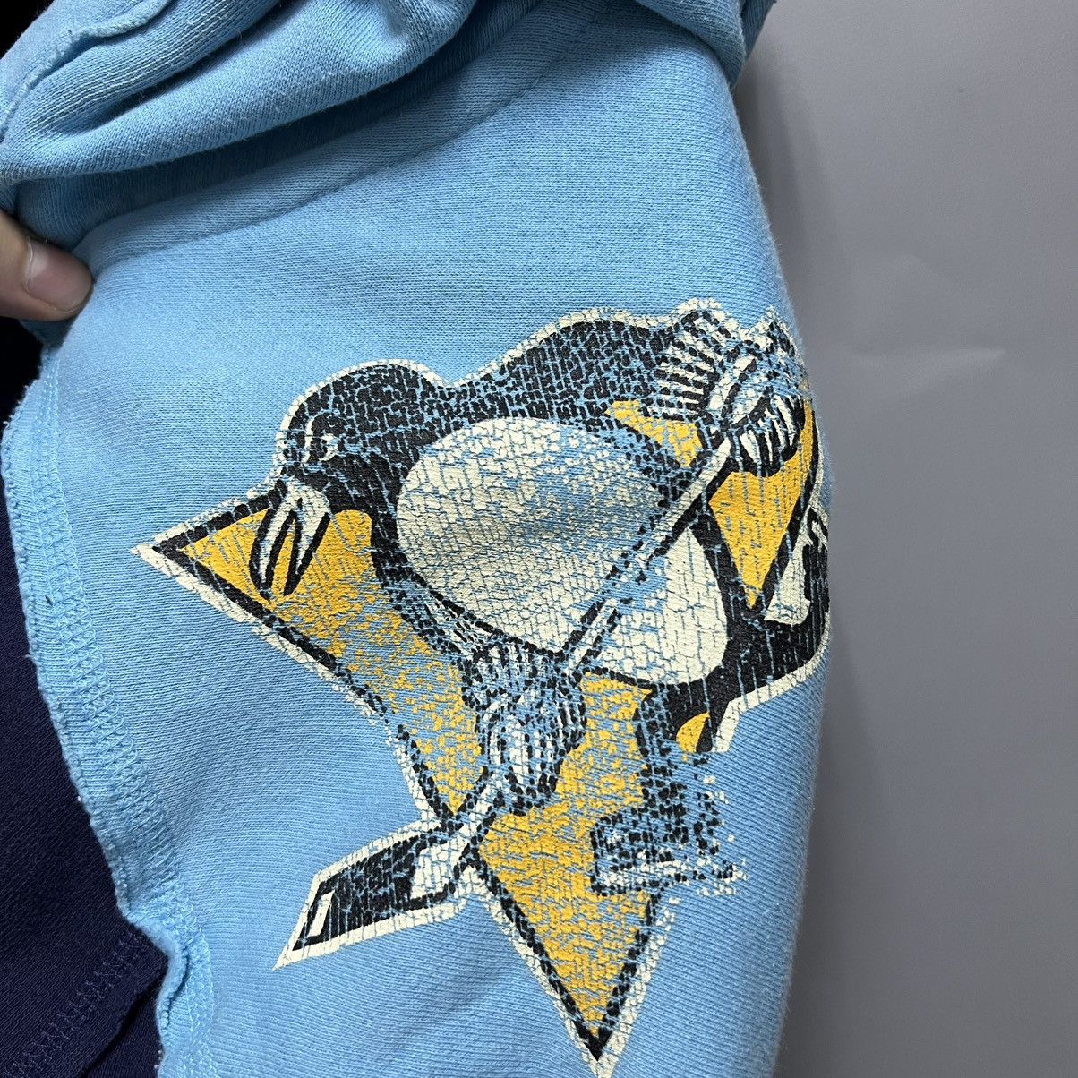 Reebok Reebok CCM Pittsburgh Penguins Hoodie Vintage 90s Style y2k Size US L / EU 52-54 / 3 - 22 Thumbnail